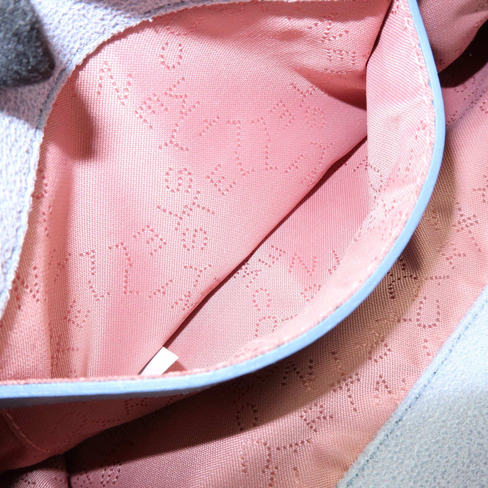 STELLA MCCARTNEY Falabella Tiny Faux Leather 2Way Bag Blue 371223