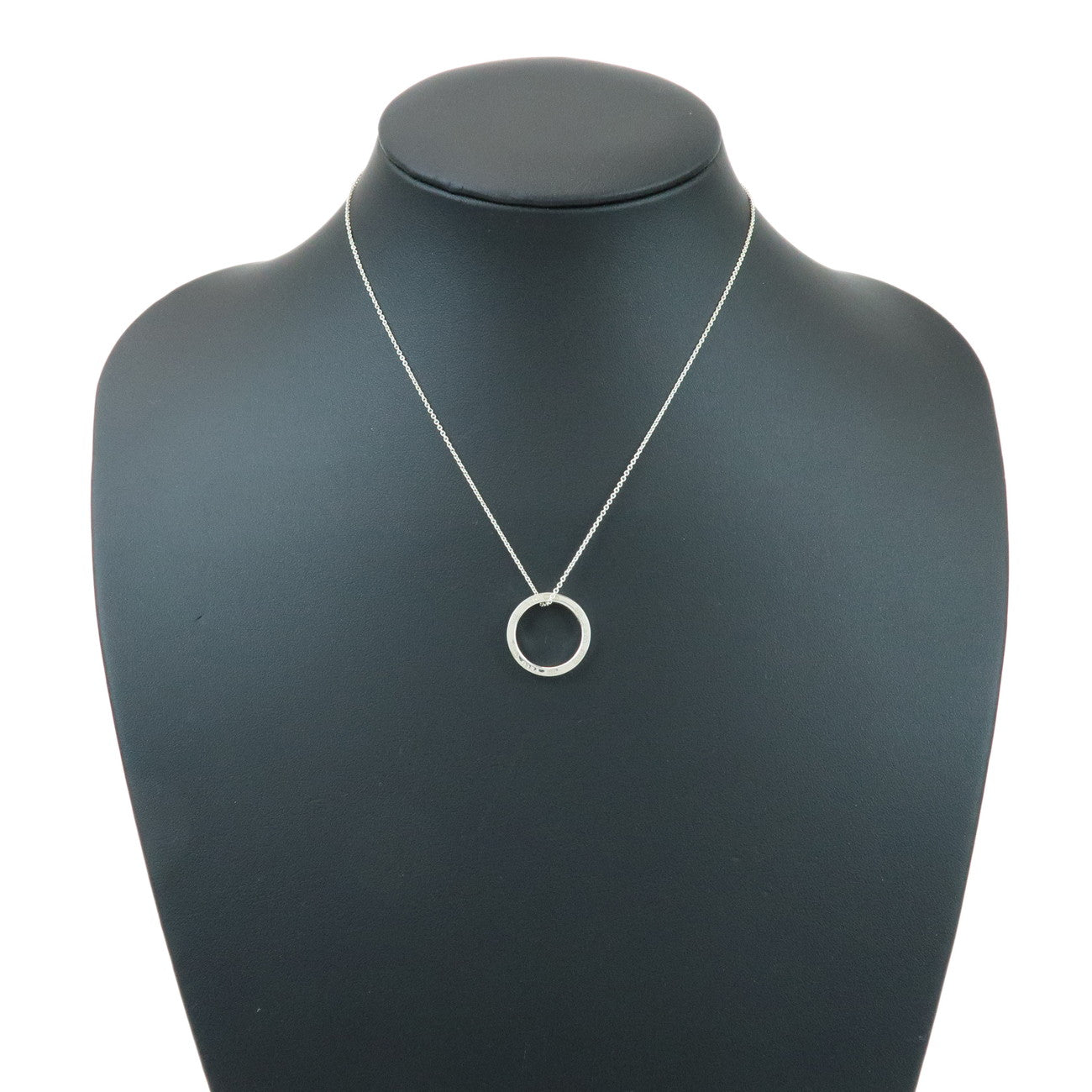 Tiffany & Co 1837 Circle Necklace SV925 Silver