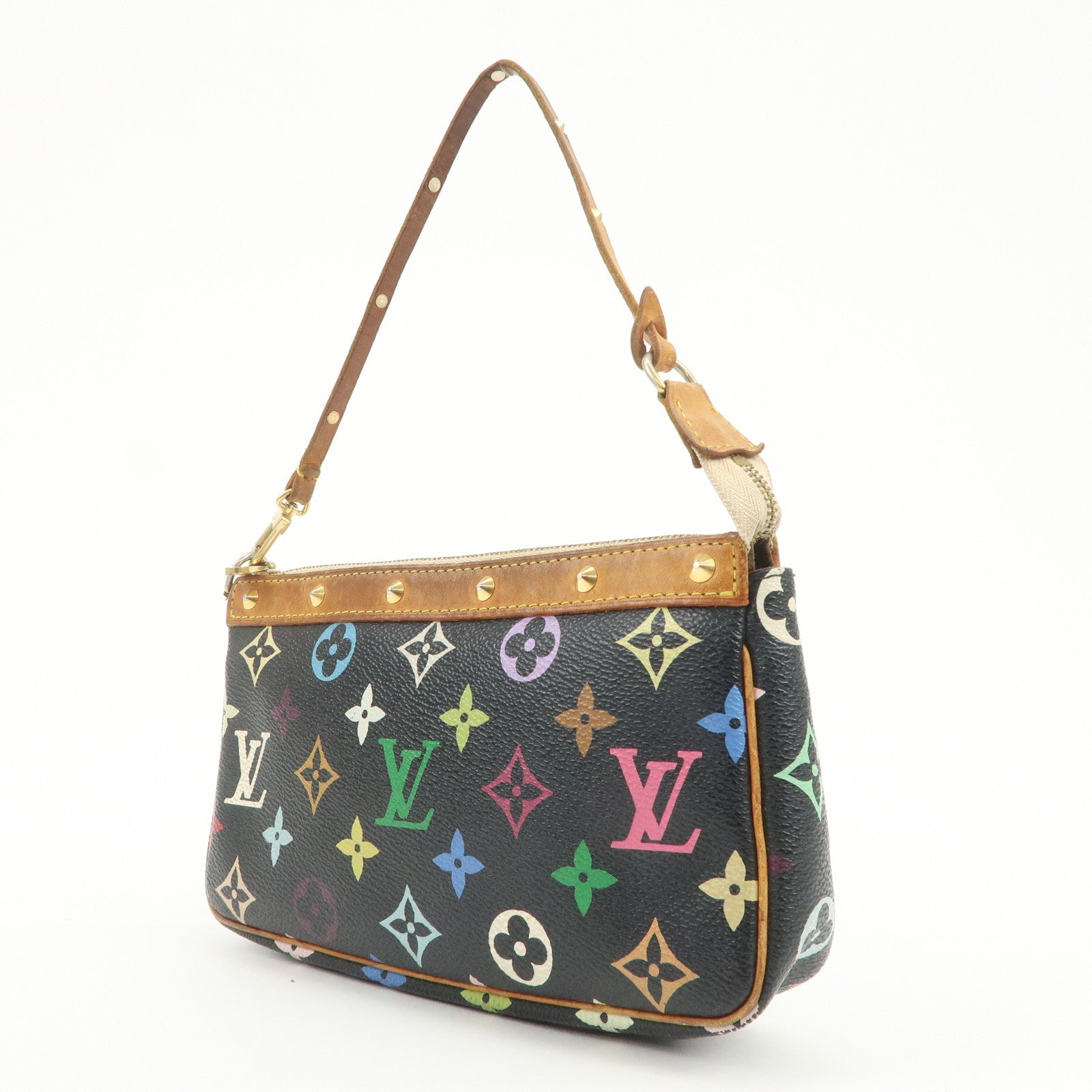 Louis Vuitton Monogram Multicolor Pochette Accessoires Noir M92648