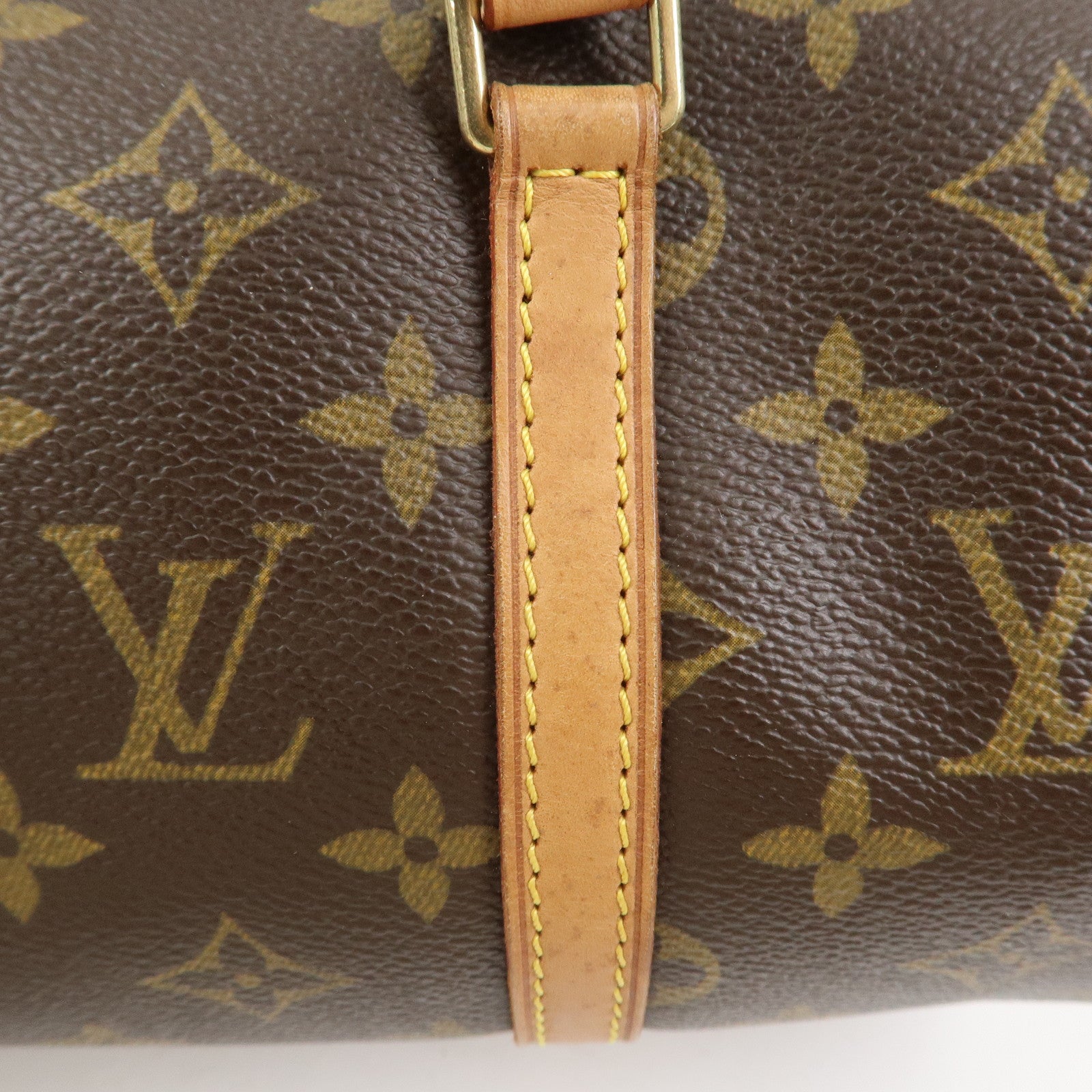 Louis Vuitton Monogram Papillon 30 Hand Bag Brown M51385