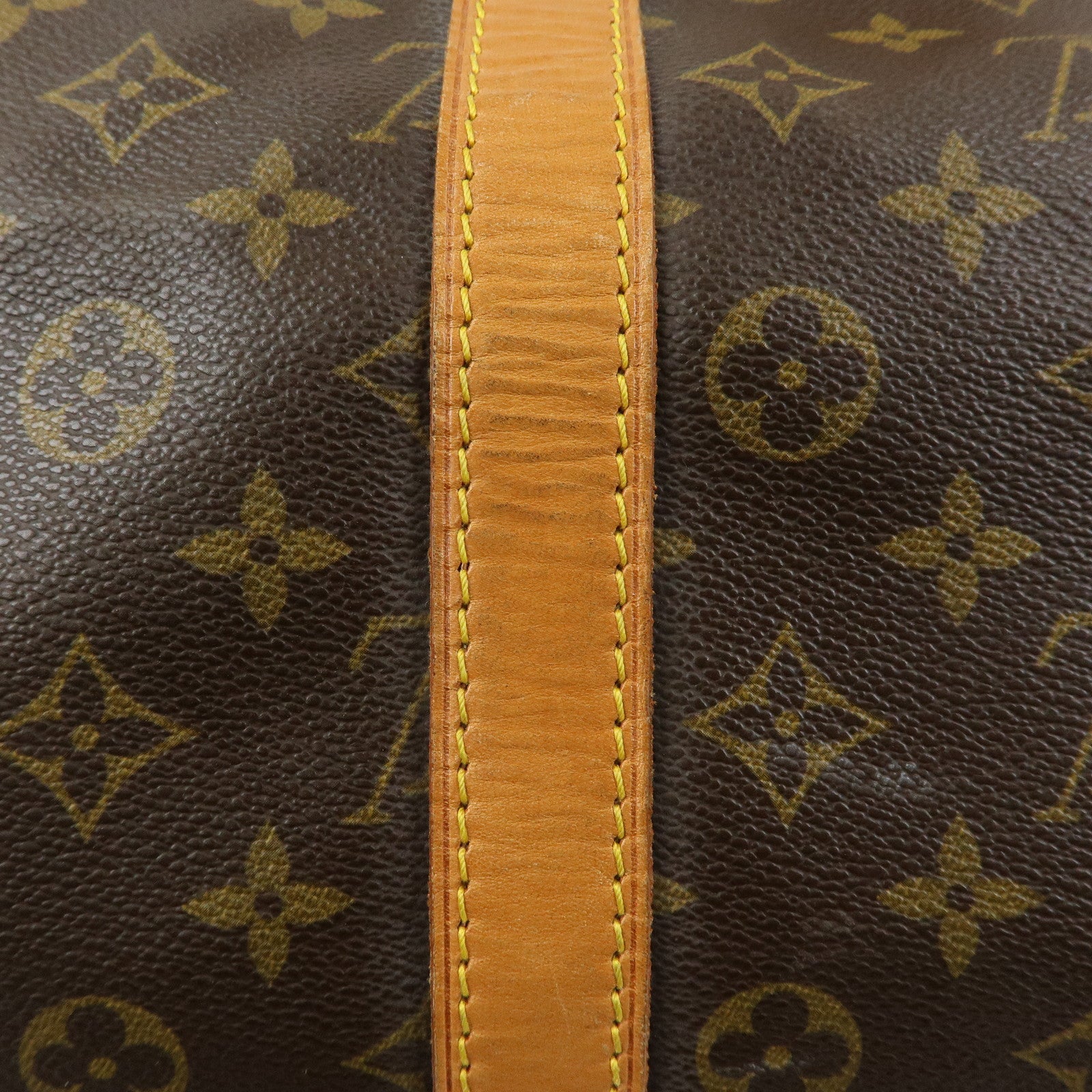 Louis Vuitton Monogram Keep All Bandouliere 55 Boston Bag M41414