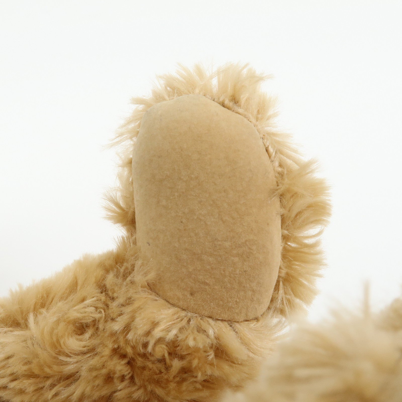 BURBERRY Nova Plaid Polyester Teddy Bear Brown