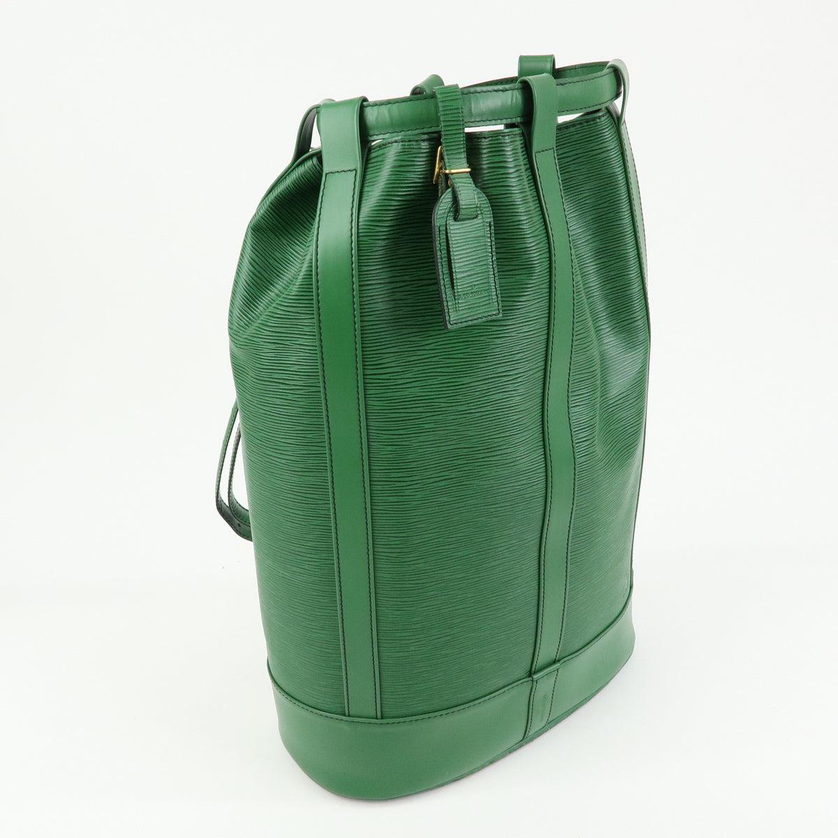 Louis Vuitton Epi Leather Randonnee GM Shoulder Bag Green M43084