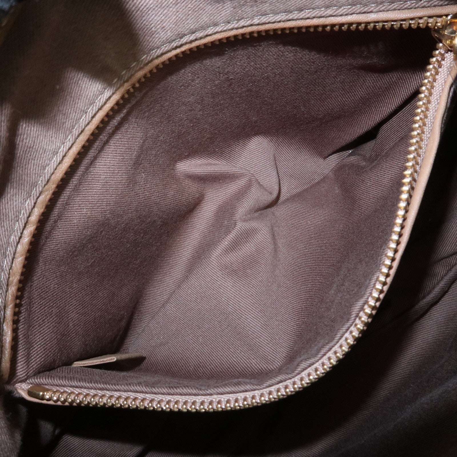 Chloe Marcie Leather Shoulder Bag Crossbody Bag Brown 001-12-60-65