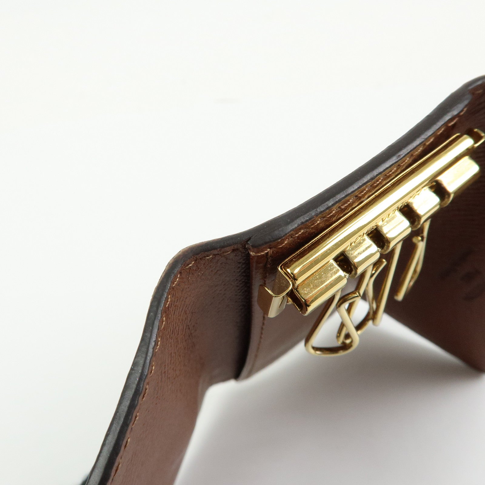 Louis Vuitton Monogram Multicles 4 Key Case Key Holder Brown M69517