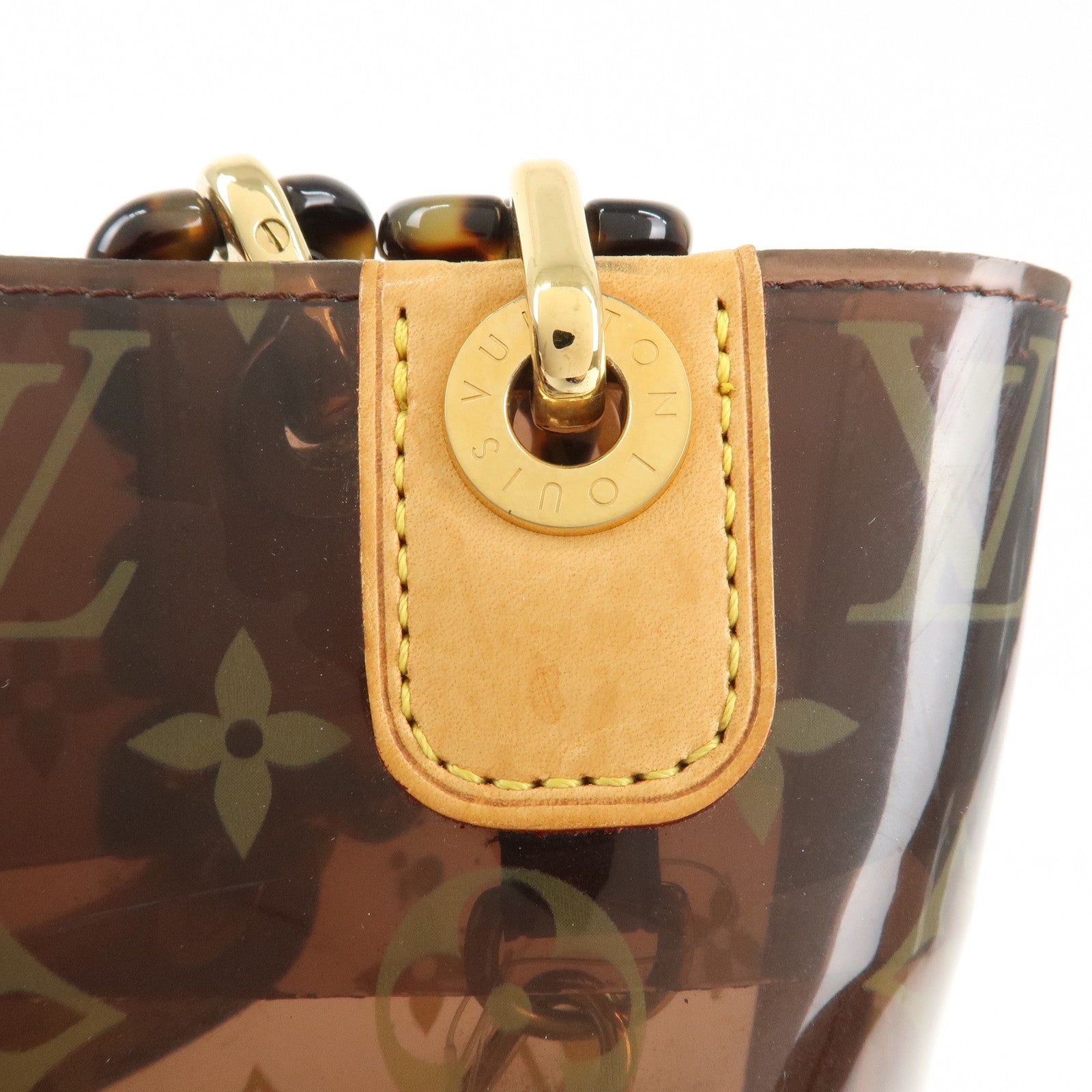 Louis Vuitton Monogram Cabas Ambre PM Vinyl Tote Bag M92502 Used