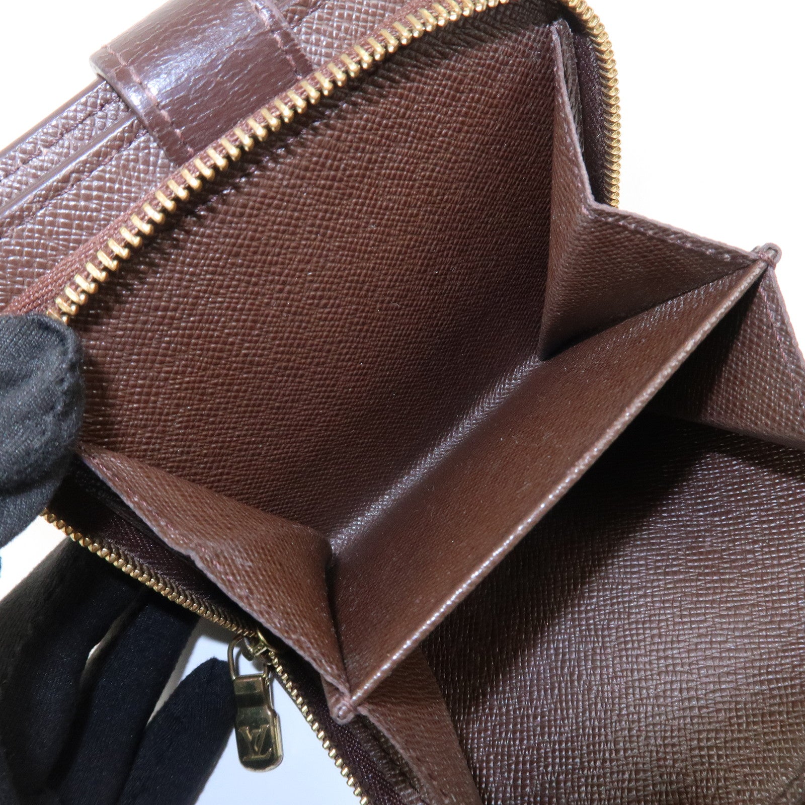 Louis Vuitton Damier Compact Zippy Bi-fold Small Wallet N61668
