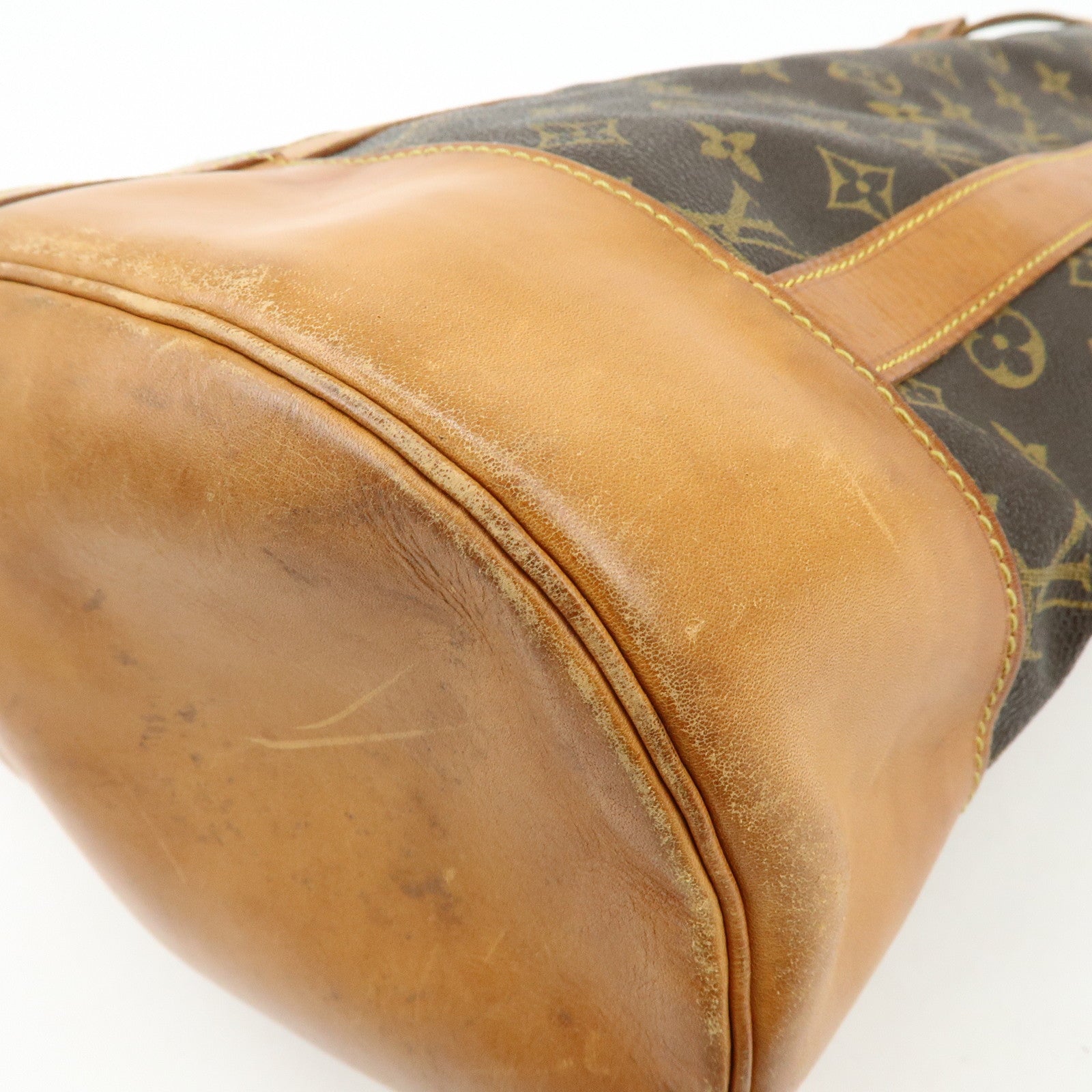 Louis Vuitton Monogram Randonnee GM Shoulder Bag Brown M42244
