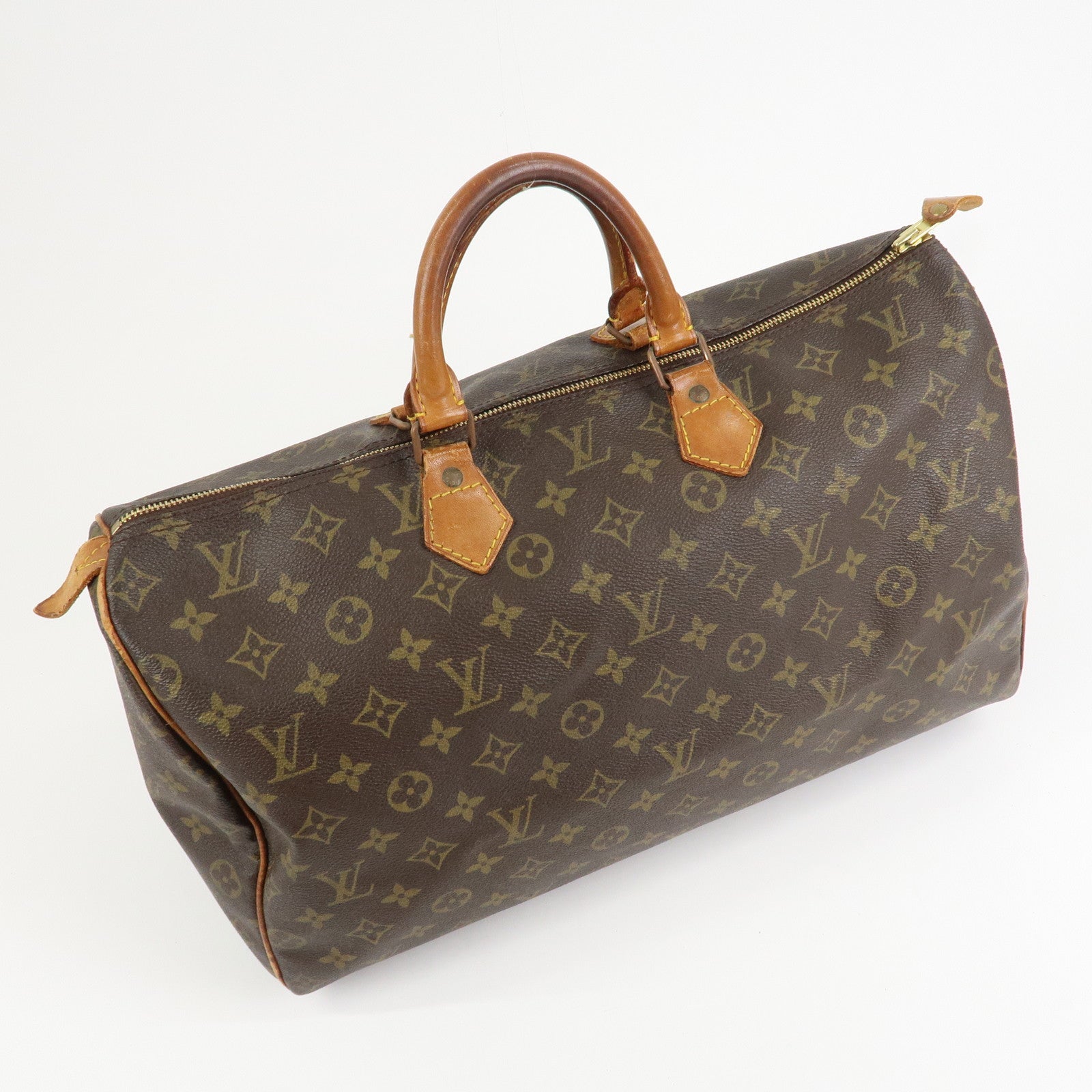 Louis Vuitton Monogram Speedy 40 Hand Bag Boston Bag M41522