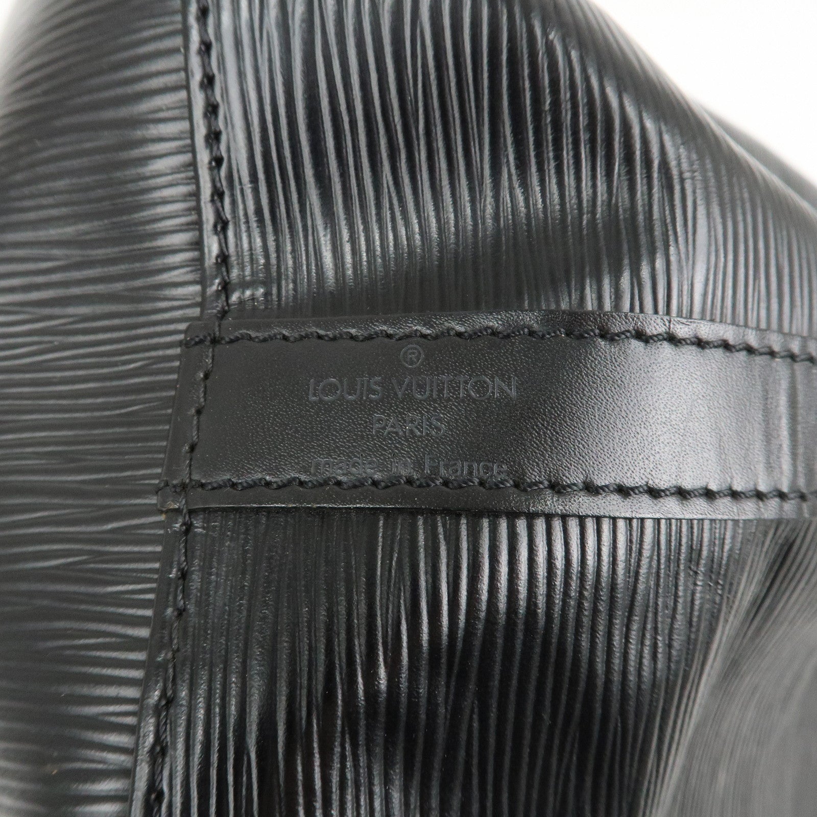 Louis Vuitton Epi Petit Noe Shoulder Bag Noir Black M44102