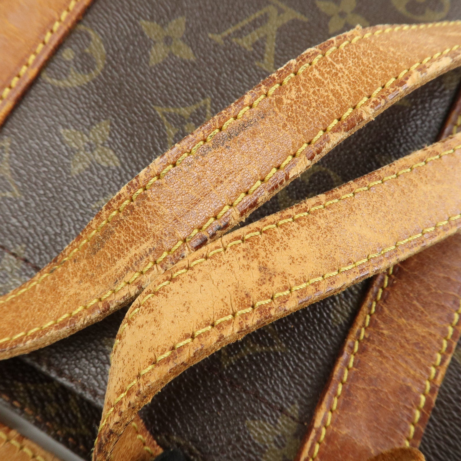 Louis Vuitton Monogram Randonnee GM Shoulder Bag Brown M42244