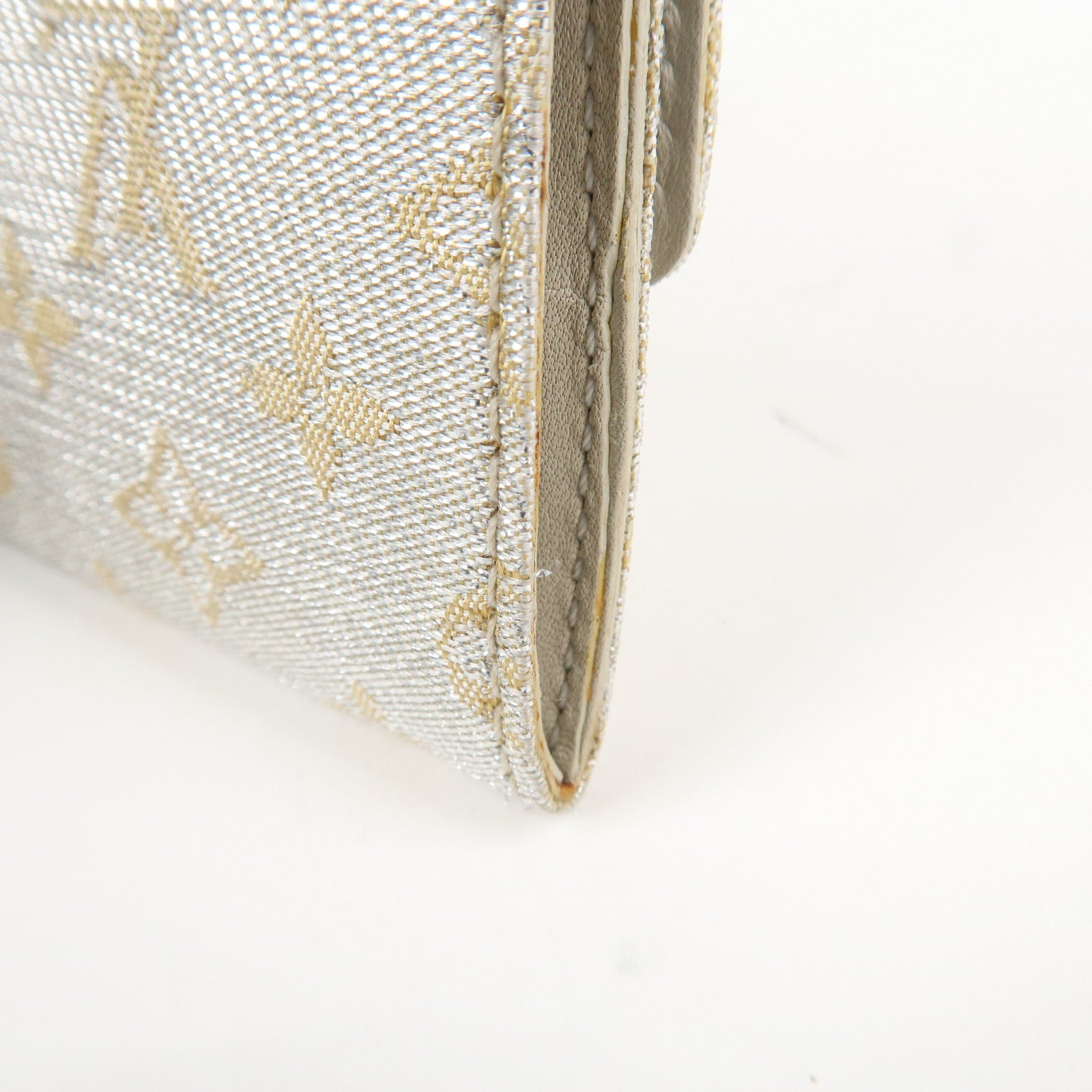 Louis Vuitton Monogram Shine Porte Monnaie Canvas Leather M92369 Used