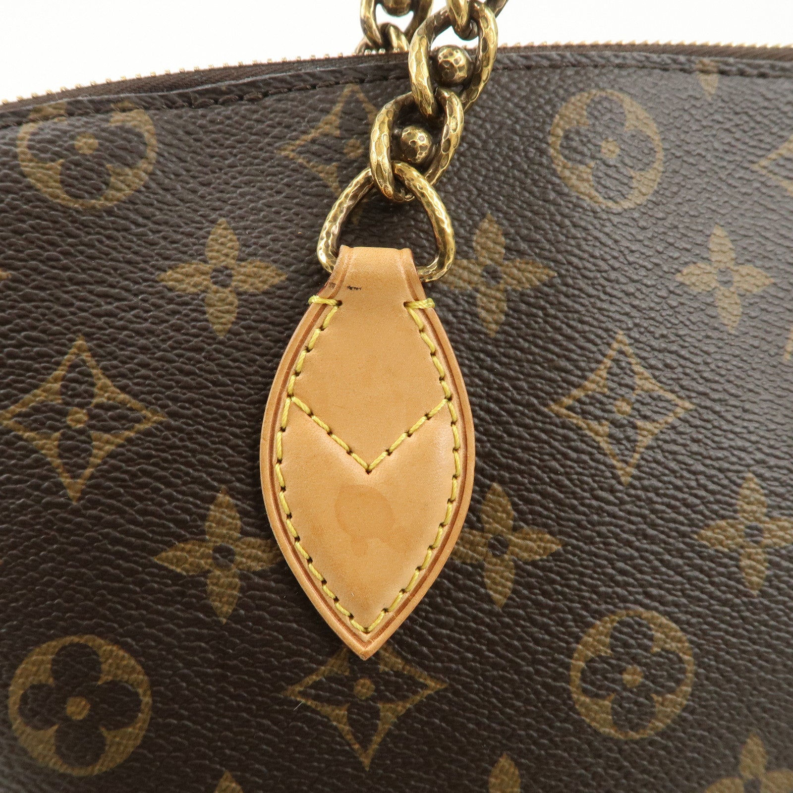 Louis Vuitton Monogram LockIt Chain 2013 Limited Hand Bag M40989