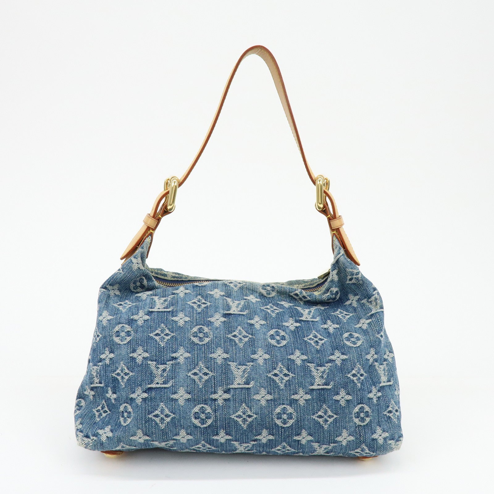 Louis Vuitton Monogram Denim Baggy PM 2Way Bag Shoulder Bag M95049