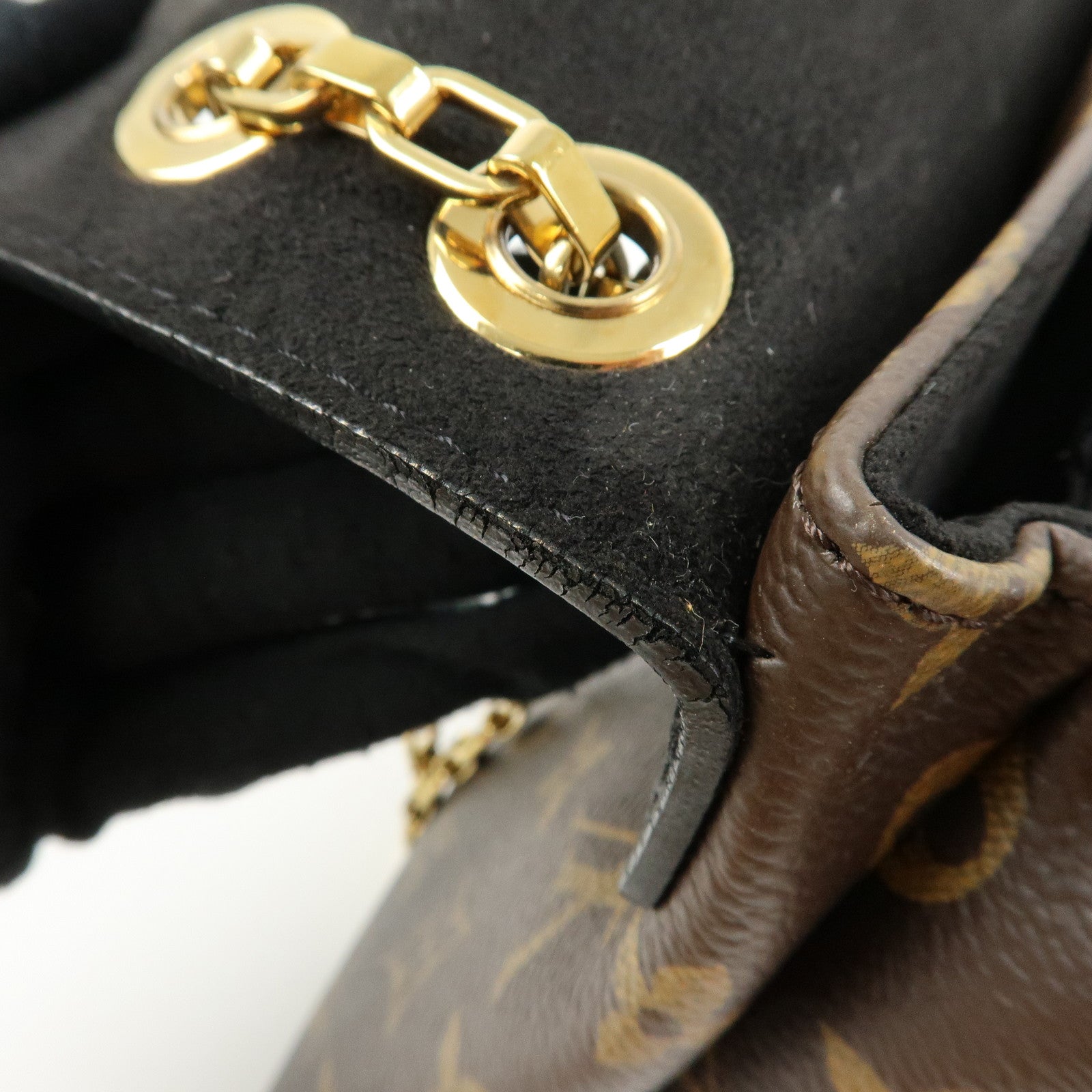 Louis Vuitton Monogram Pallas Chain Shoulder Bag M41223