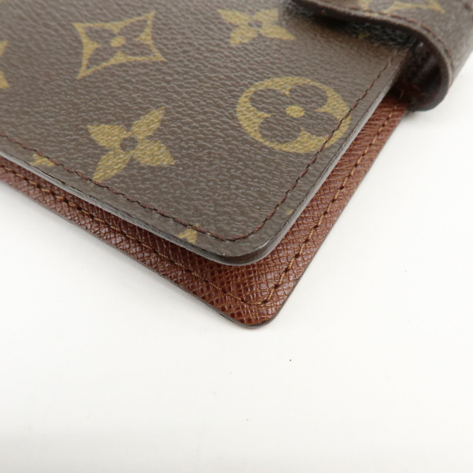 Louis Vuitton Monogram Panda Agenda PM Planner Cover Brown R20011