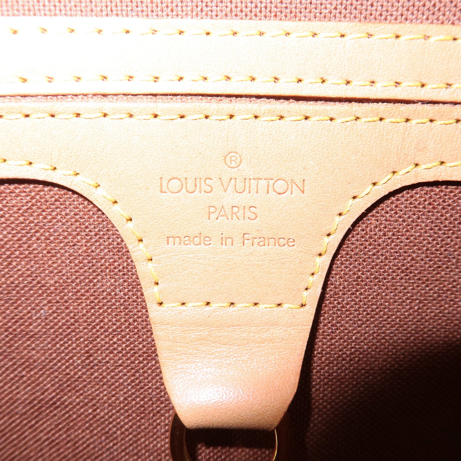 Louis Vuitton Monogram Ellipse MM Hand Bag Brown M51126