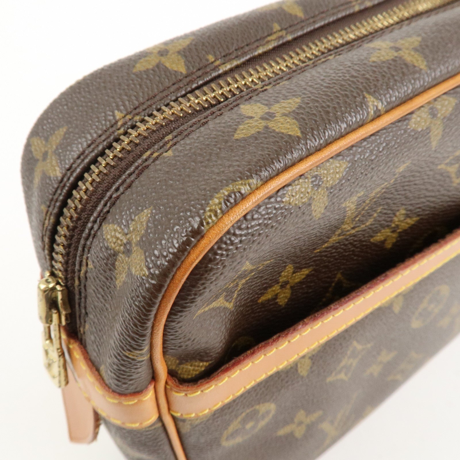 Louis Vuitton Monogram Compiegne 28 Pouch Clutch Bag M51845 Used