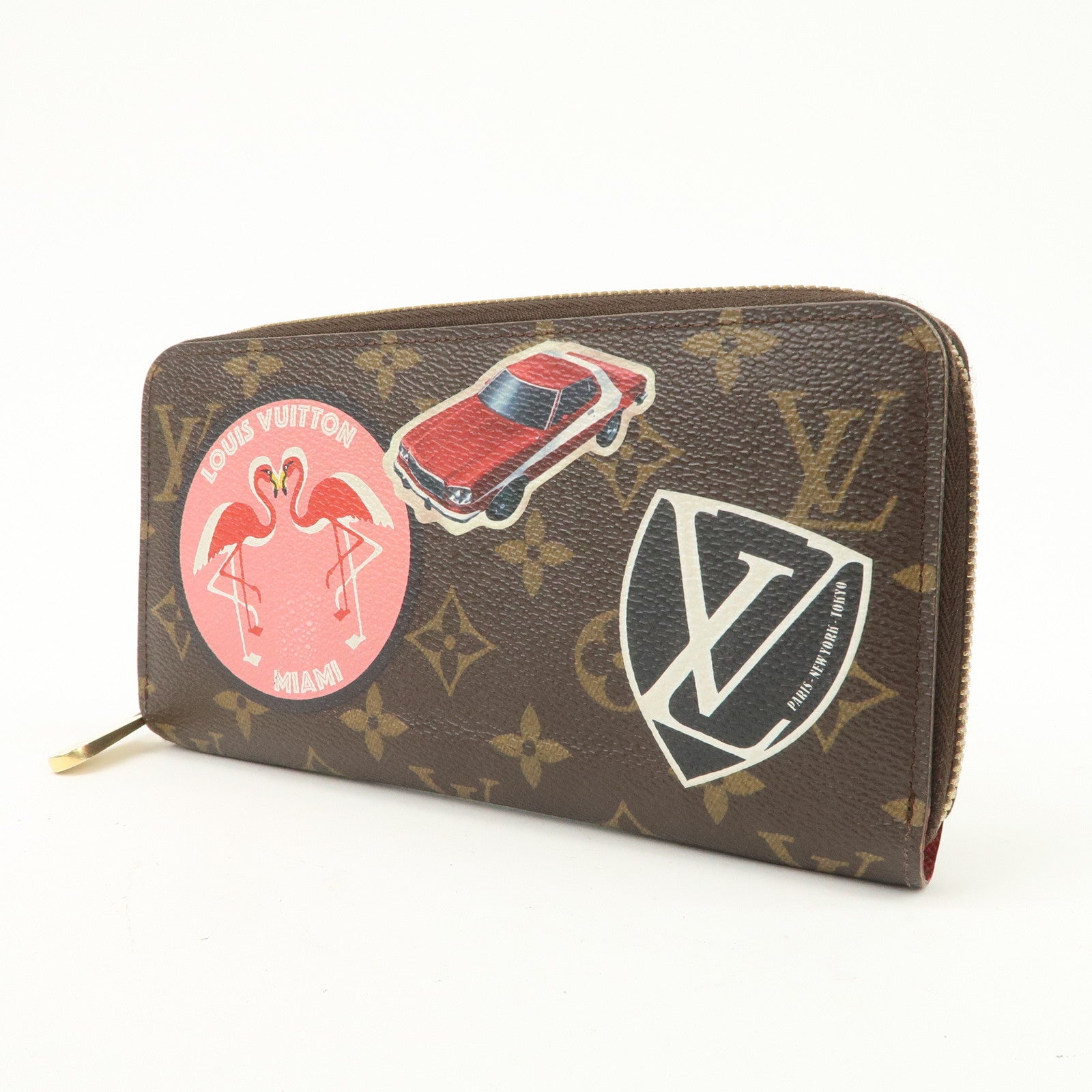 Louis Vuitton Monogram Canvas LV World Tour Zippy Wallet M62149