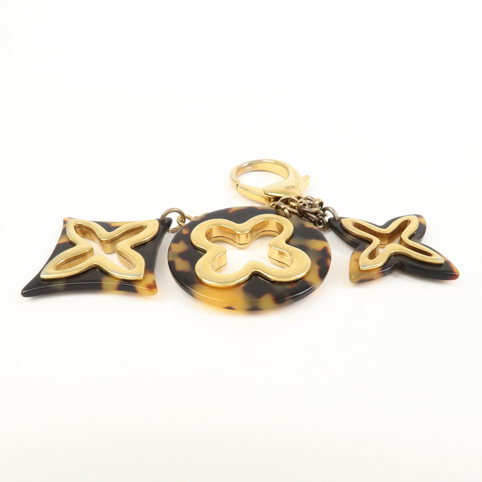 Louis Vuitton Bijou Sac Insolence Bag Charm Gold Brown M65087