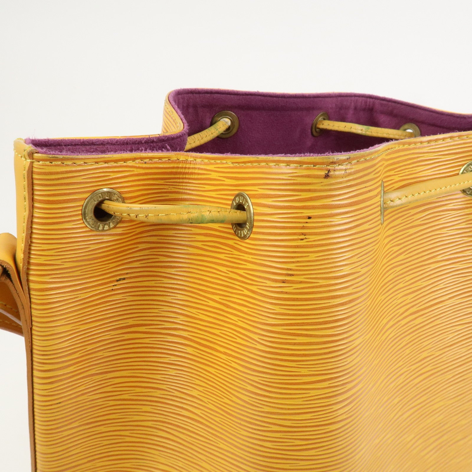 Louis Vuitton Epi Leather Noe Shoulder Bag Tassili Yellow M44009