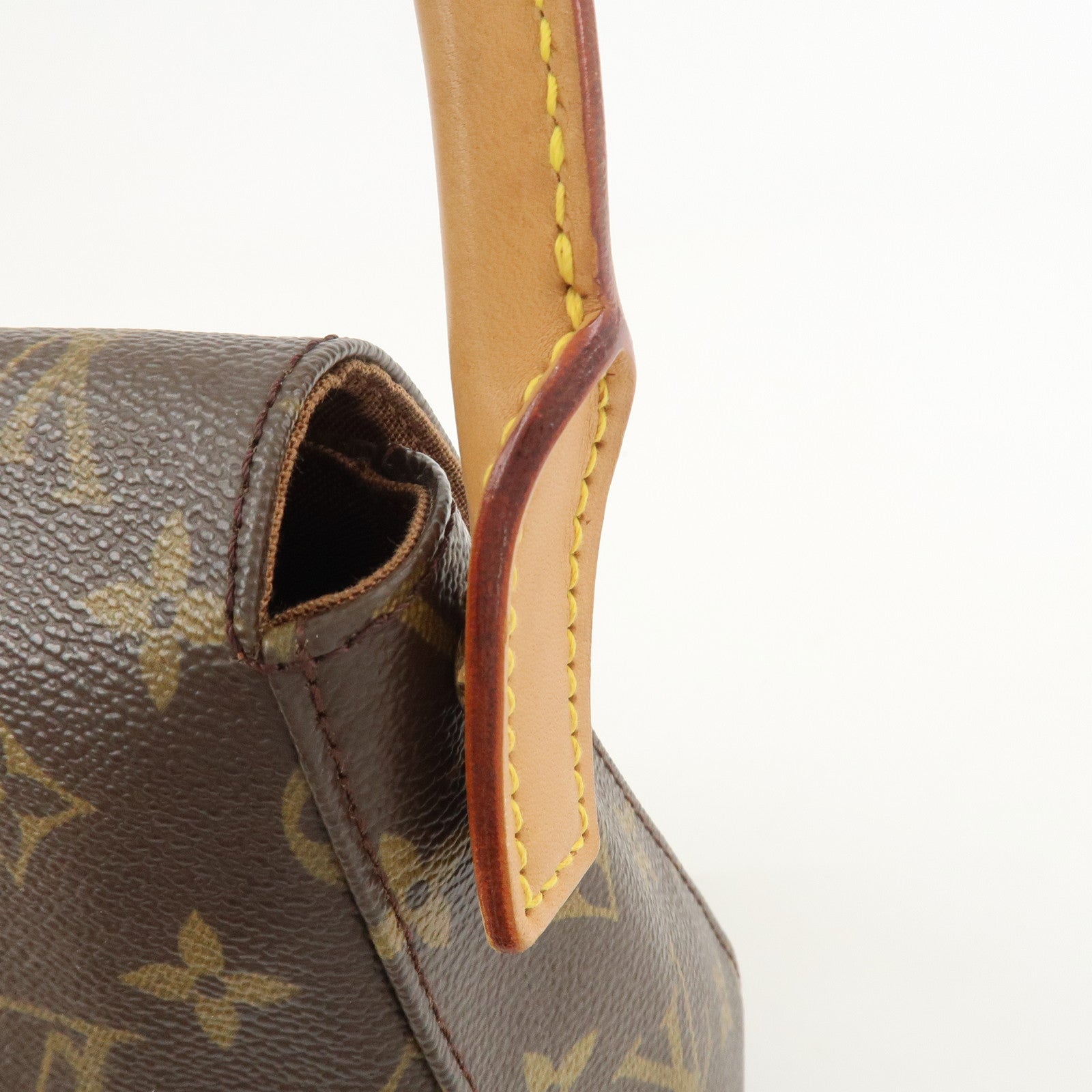 Louis Vuitton Monogram Mini Looping Shoulder Bag Brown M51147