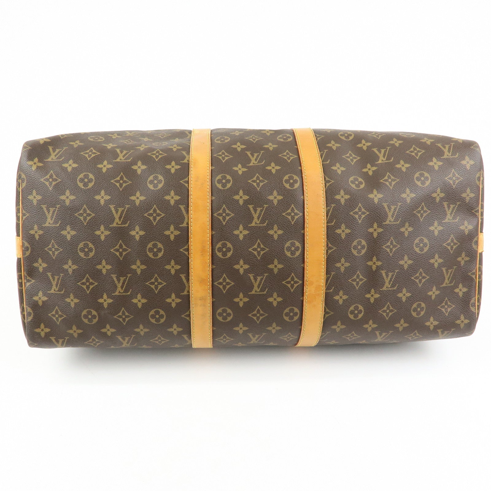 Louis Vuitton Monogram Keep All Bandouliere 55 Boston Bag M41414