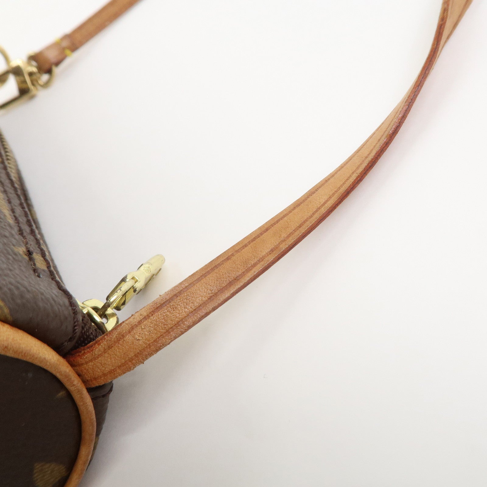 Louis Vuitton Monogram Mini Pouch for Papillon Bag Brown