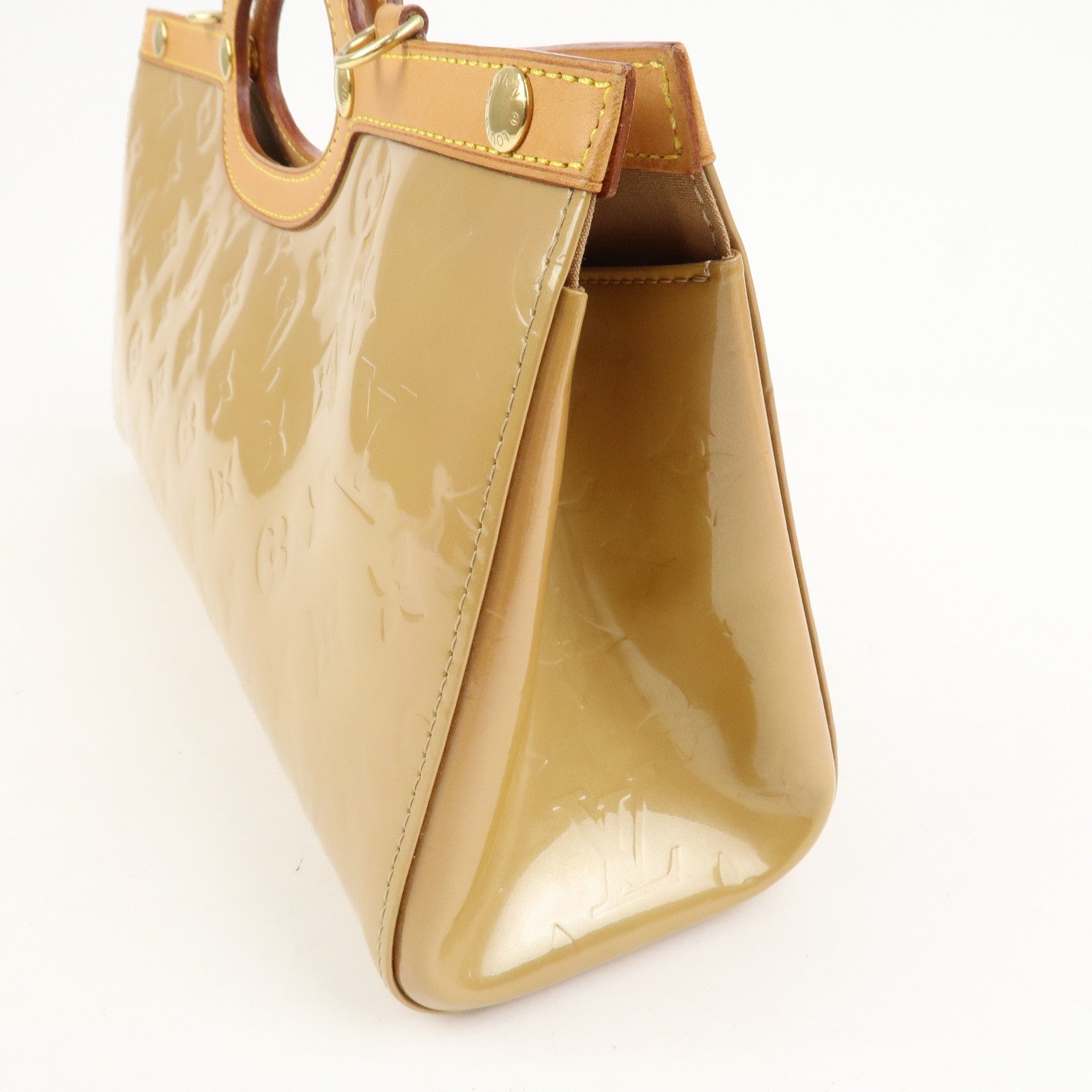 Louis Vuitton Monogram Vernis Roxbury Drive Bag Rose M91391