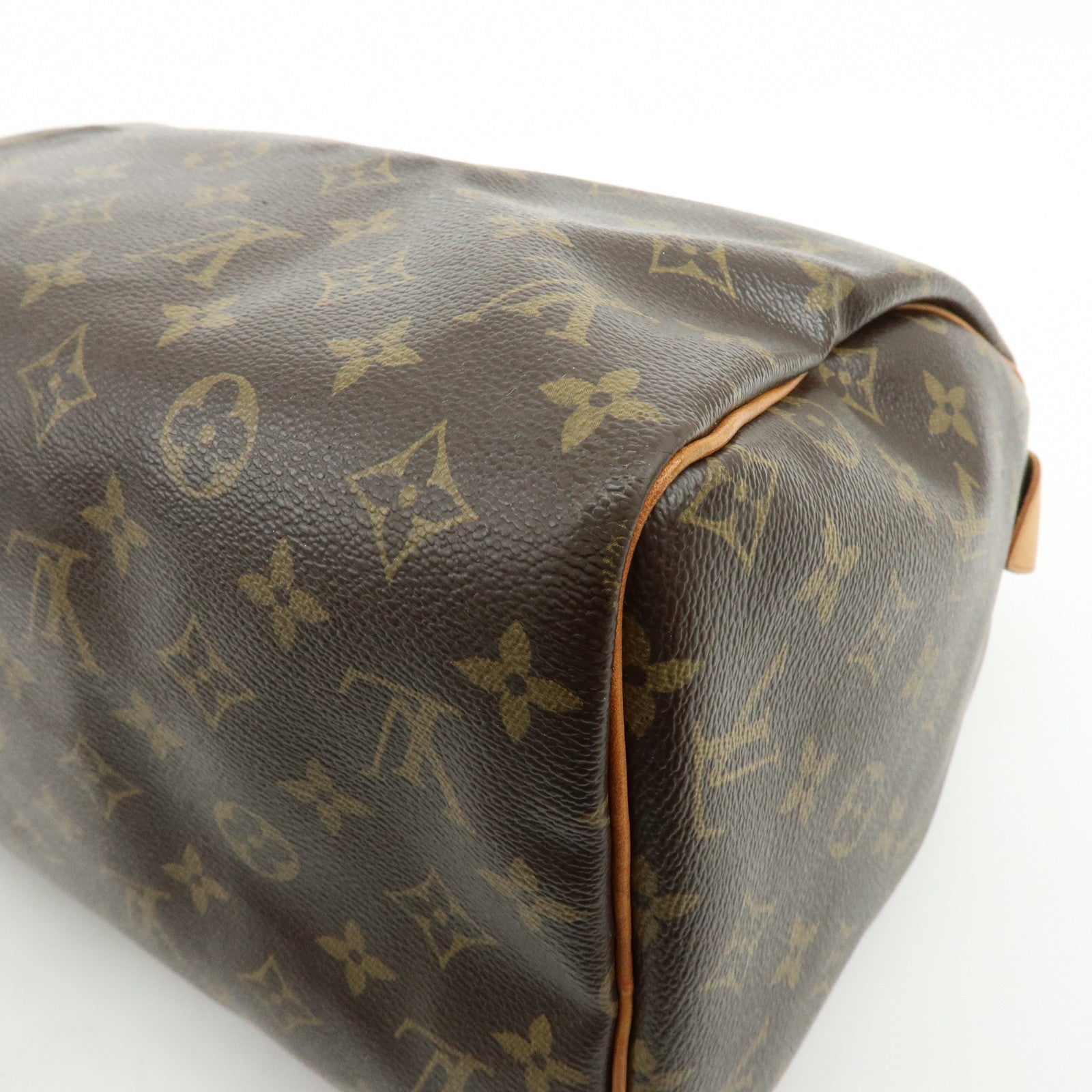 Louis Vuitton Monogram Speedy 30 Boston Bag Hand Bag Brown M41526