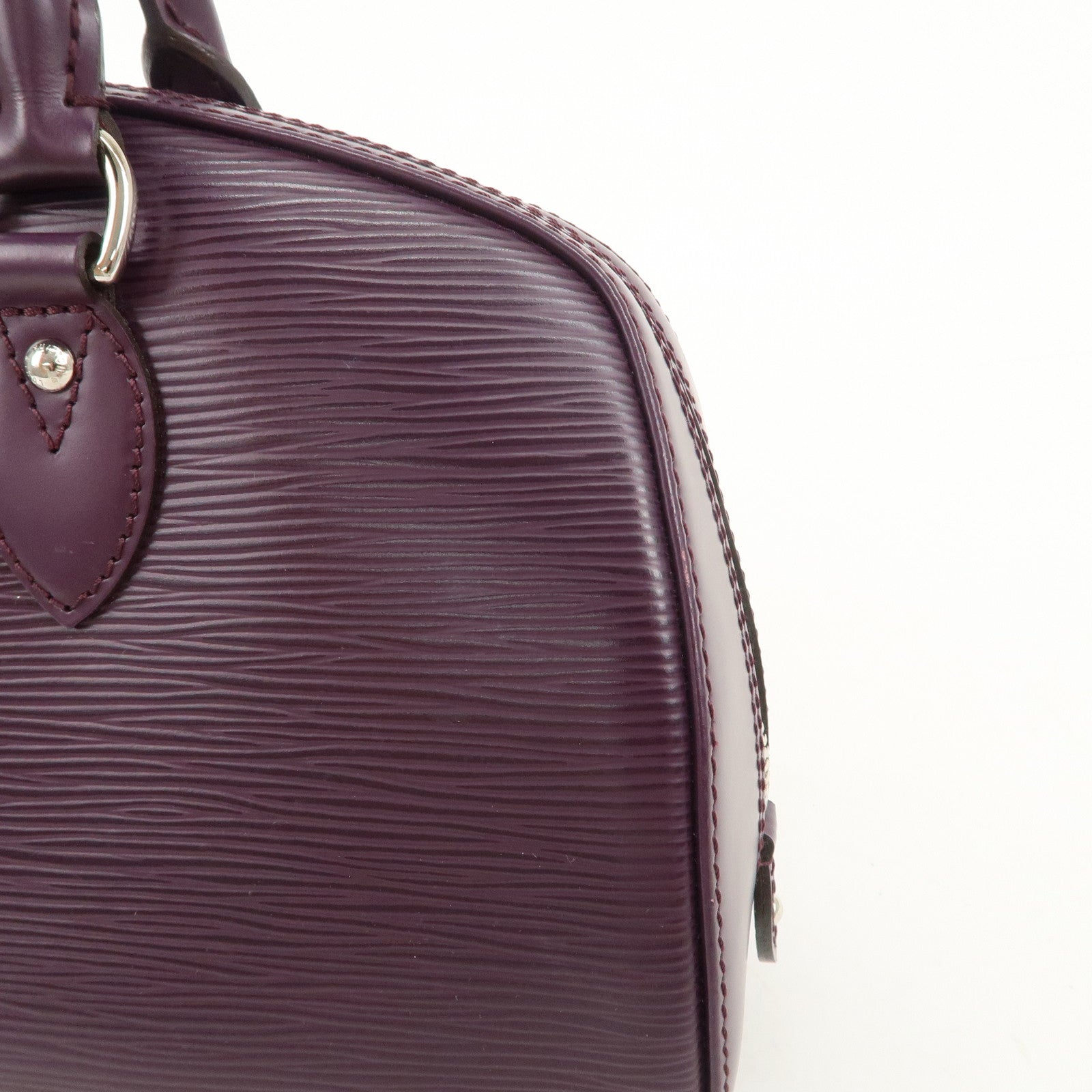 Louis Vuitton Epi Leather Jasmin Hand Bag Cassis M5285K Used