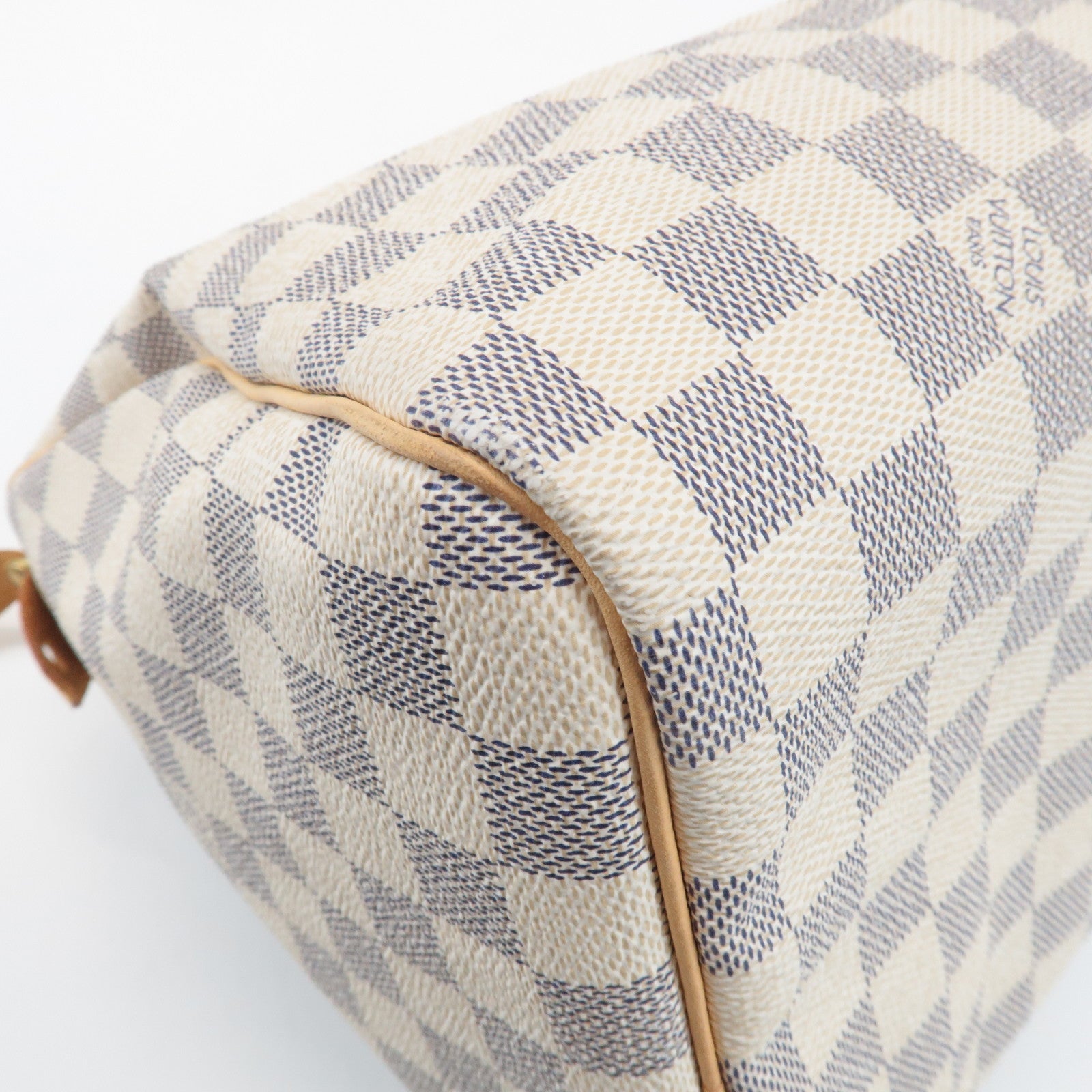 Louis Vuitton Damier Azur Speedy 30 Boston Bag Hand Bag N41533