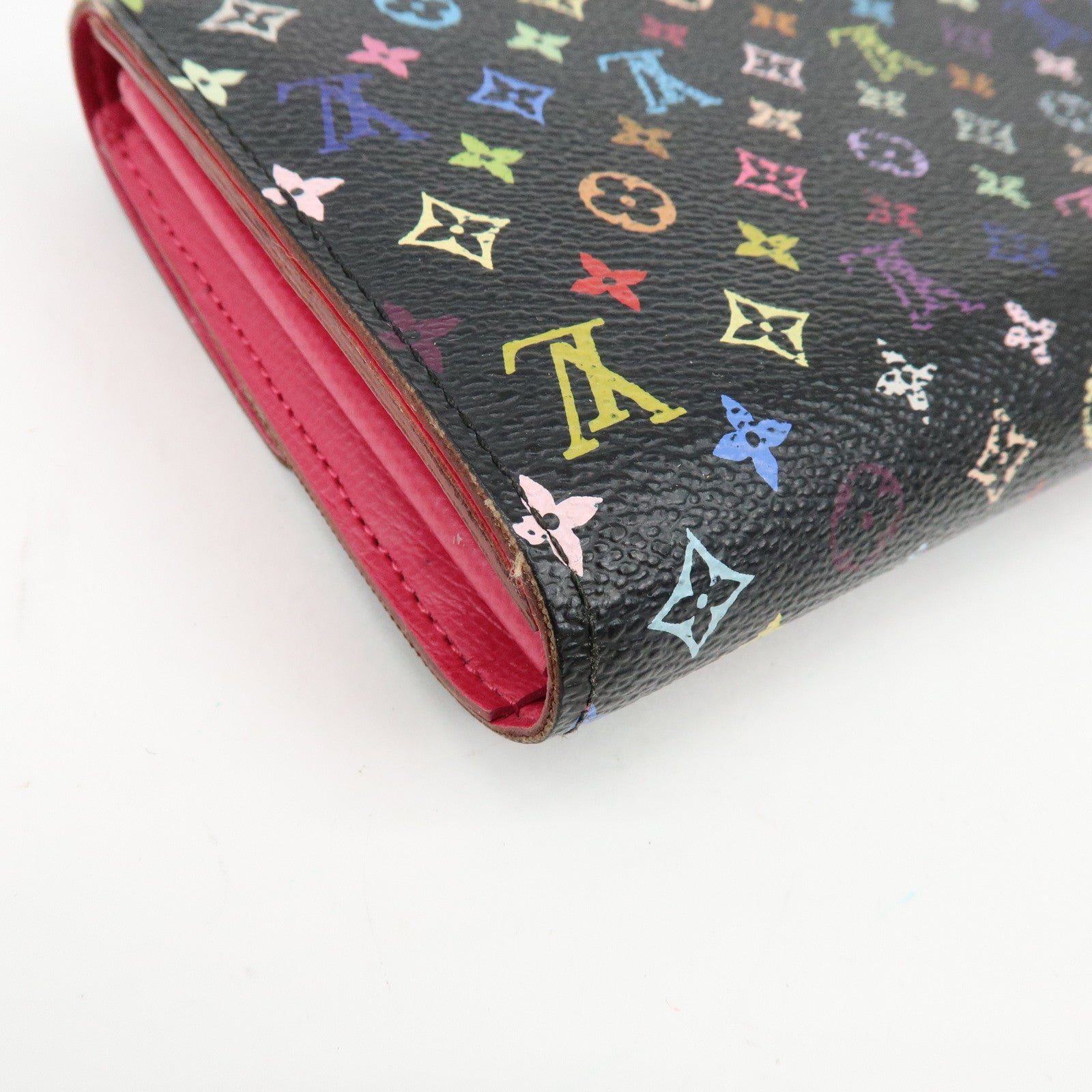 Louis Vuitton Monogram MultiColor Portefeuille Sarah Wallet M9353