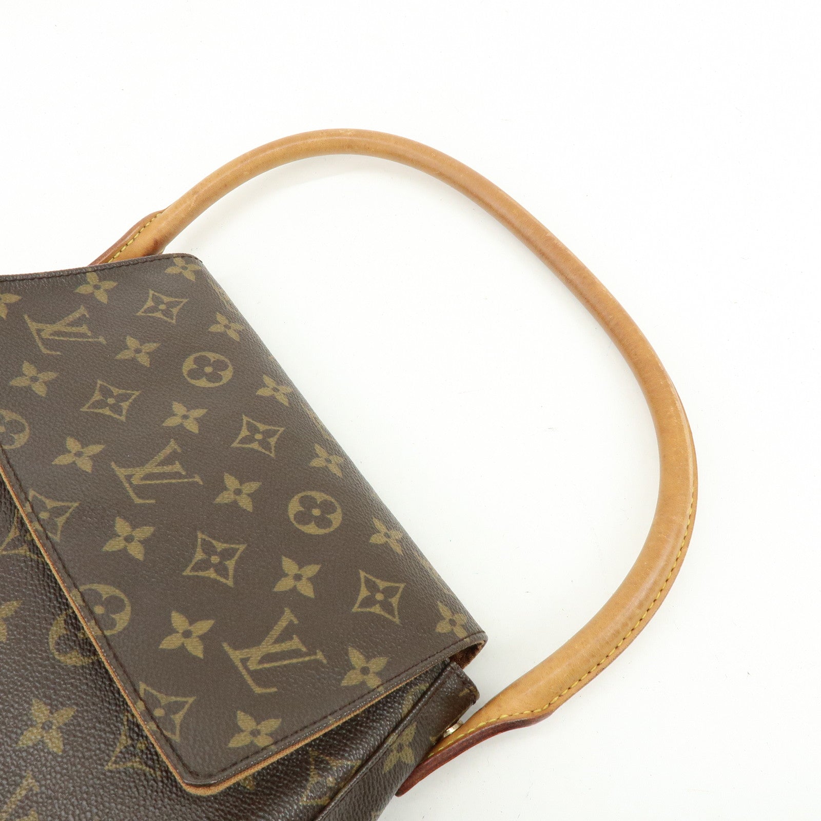 Louis Vuitton Monogram Mini Looping Shoulder Bag Brown M51147