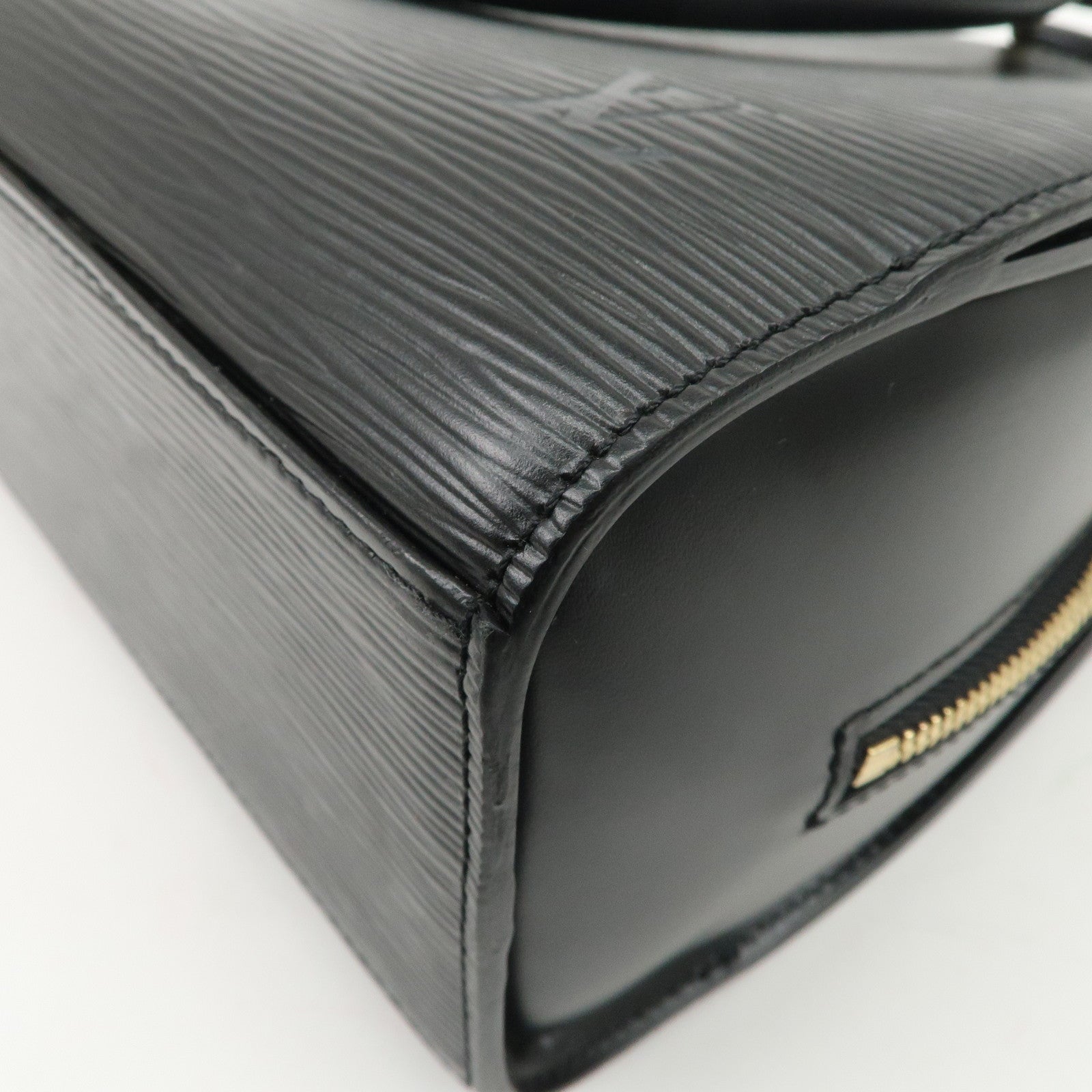 Louis Vuitton Epi Pont Neuf Hand Bag Black Noir M52052