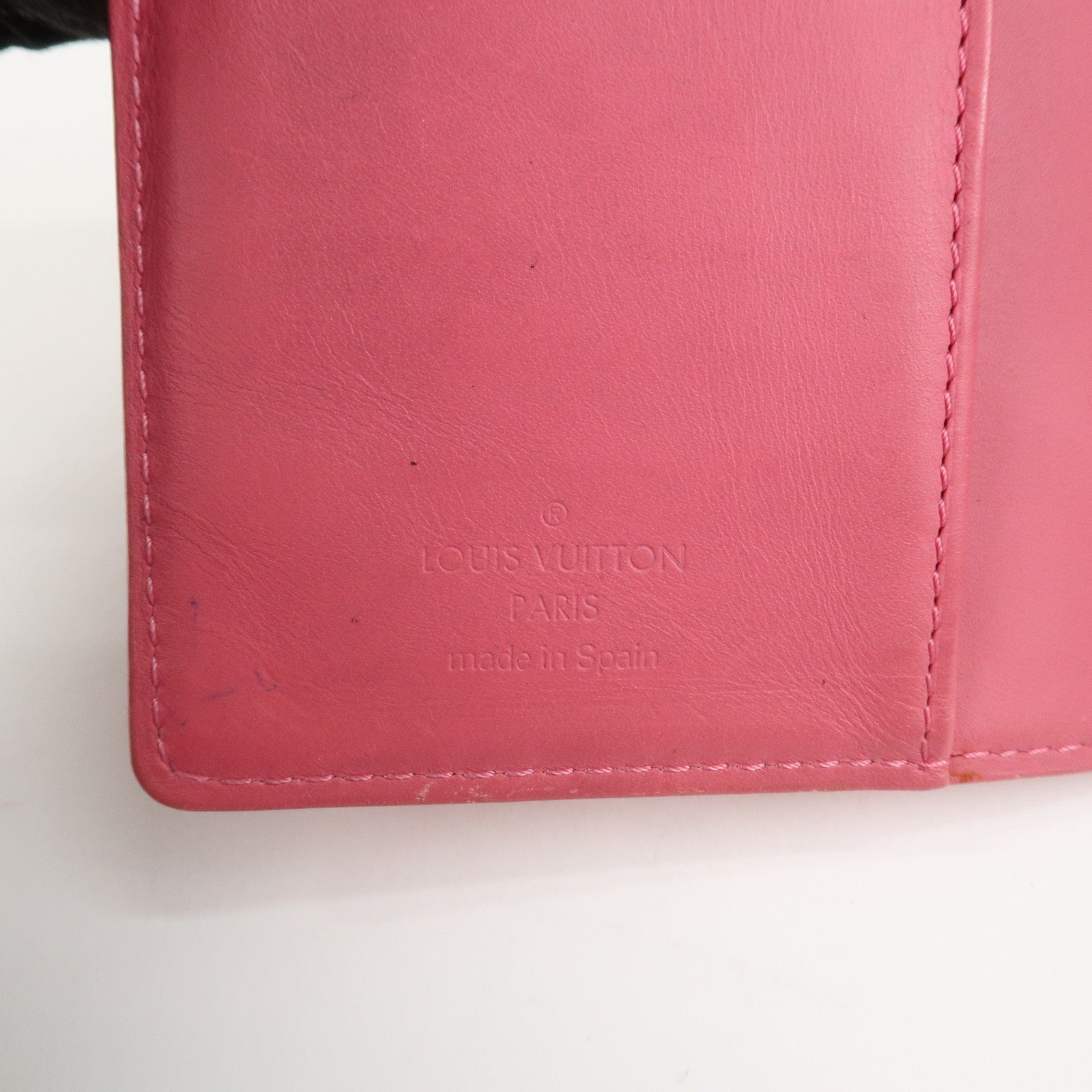 Louis Vuitton Monogram Vernis Agenda PM Planner Cover R2101F