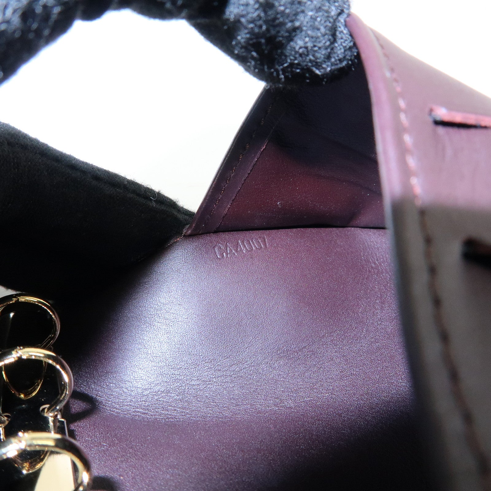 Louis Vuitton Monogram Vernis Leather Agenda PM Amarante R21026