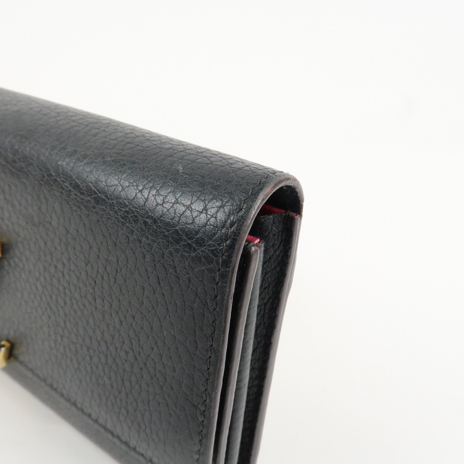 Louis Vuitton Portofoille Capucines Torillon Leather Wallet M61248 Used