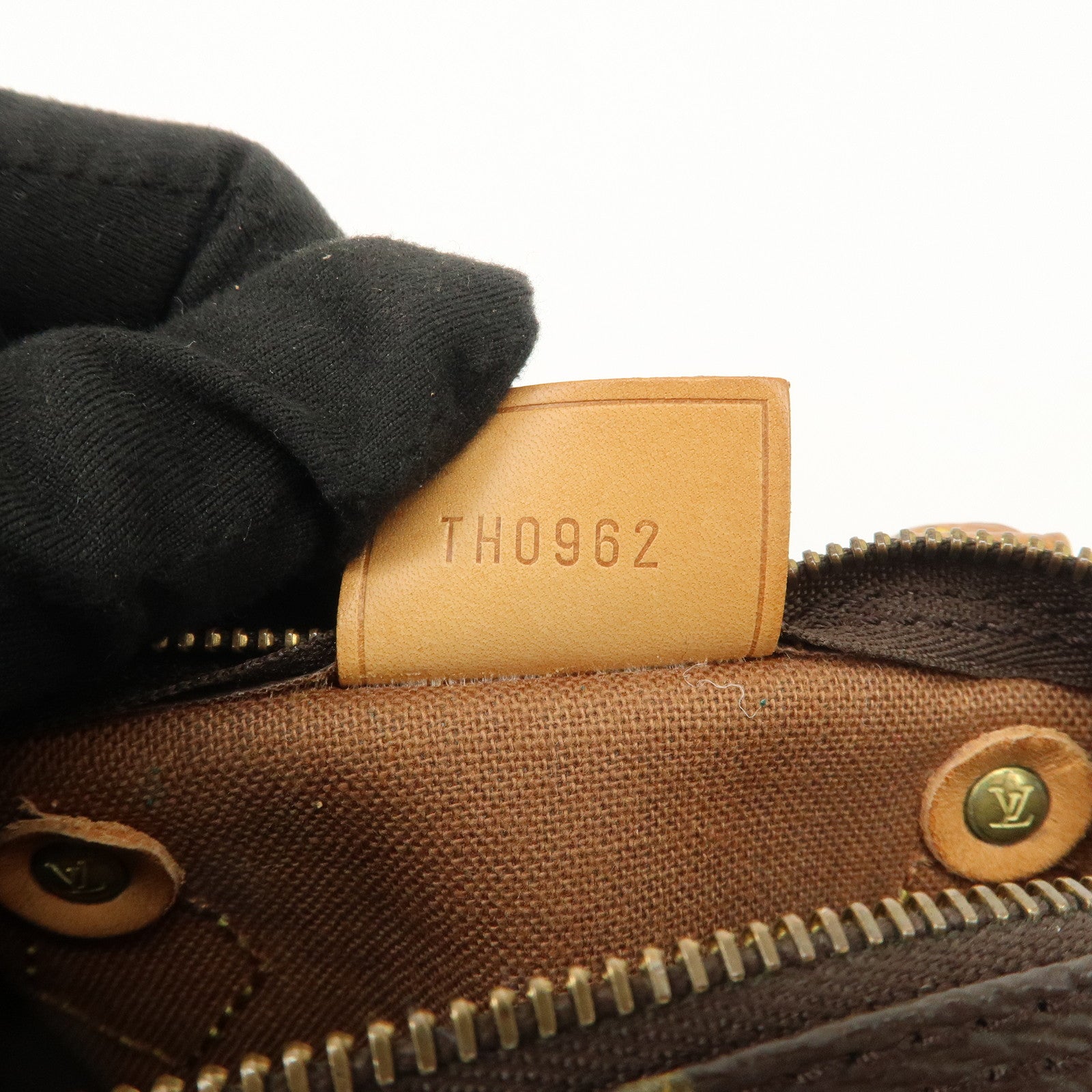 Louis Vuitton Monogram Canvas Mini Speedy Hand Bag Brown M41534