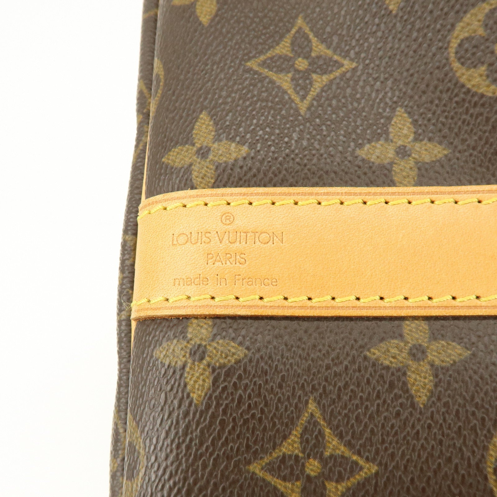 Louis Vuitton Monogram Keep All Bandouliere 55 Boston Bag M41414