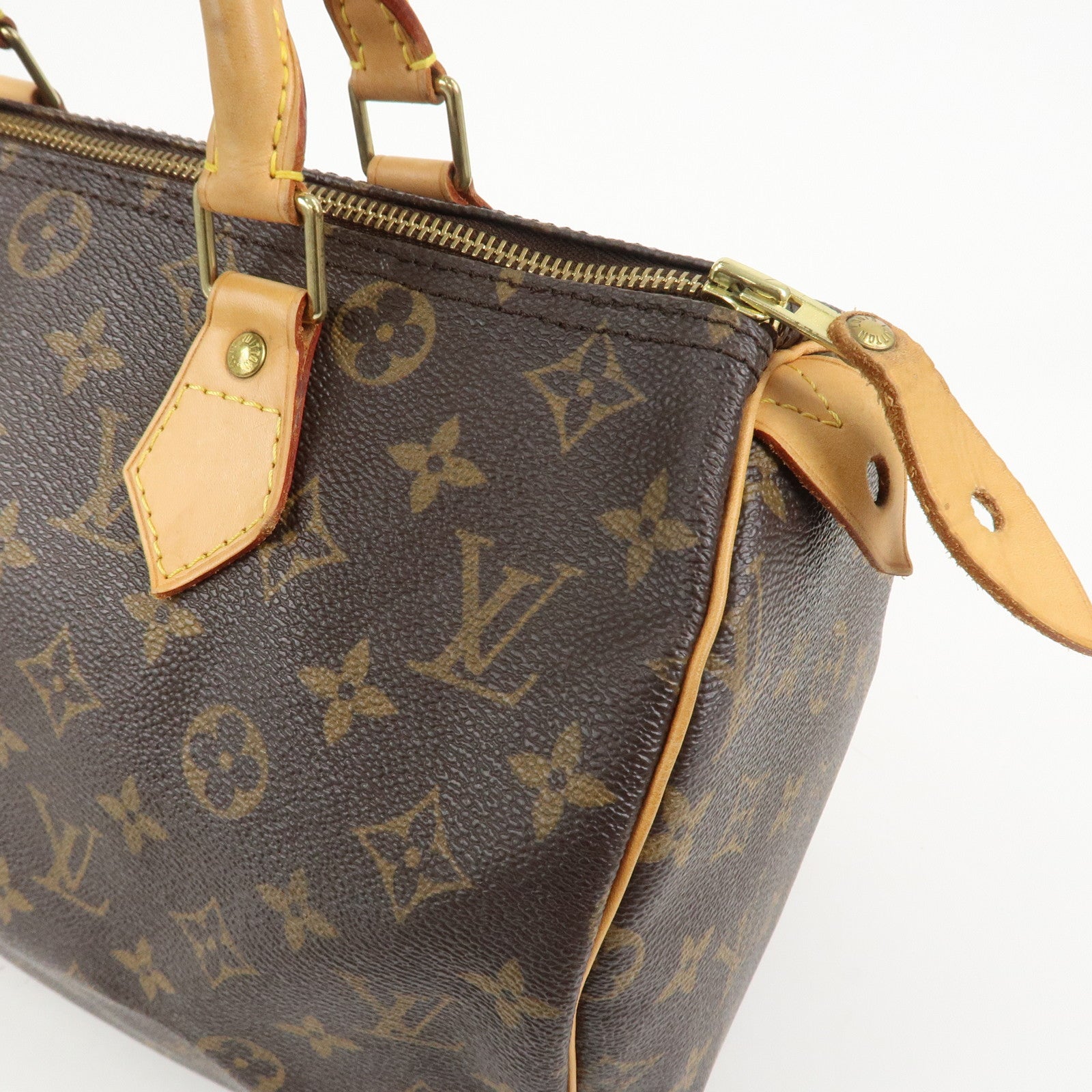 Louis Vuitton Monogram Speedy 30 Boston Bag Hand Bag Brown M41526