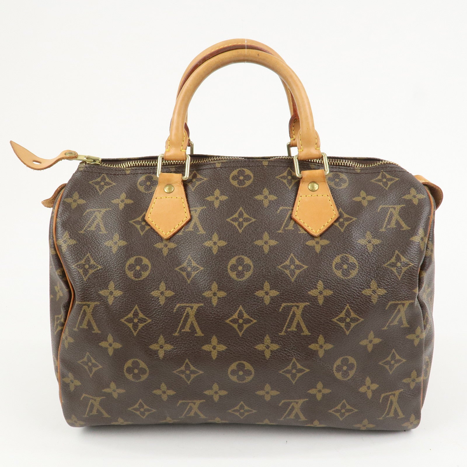 Louis Vuitton Monogram Speedy 30 Boston Bag Hand Bag Brown M41526