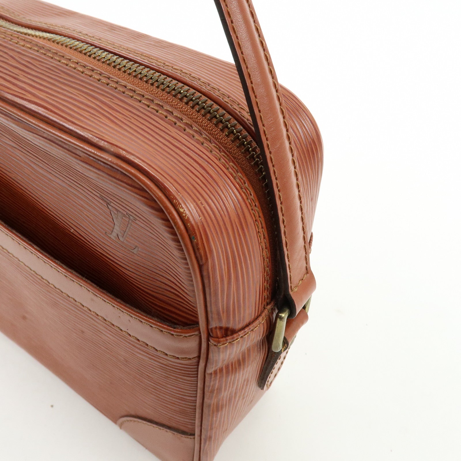 Louis Vuitton Epi Trocadero 24 Shoulder Crossbody Bag Brown M52313