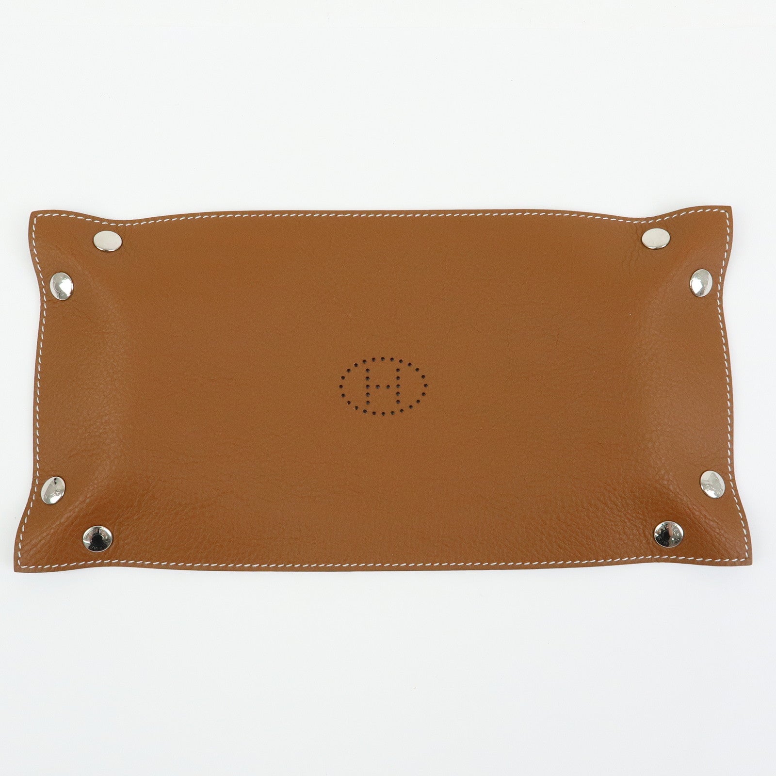HERMES Taurillon Mises et Relances Desk H Evelyne Pencase W Stamped