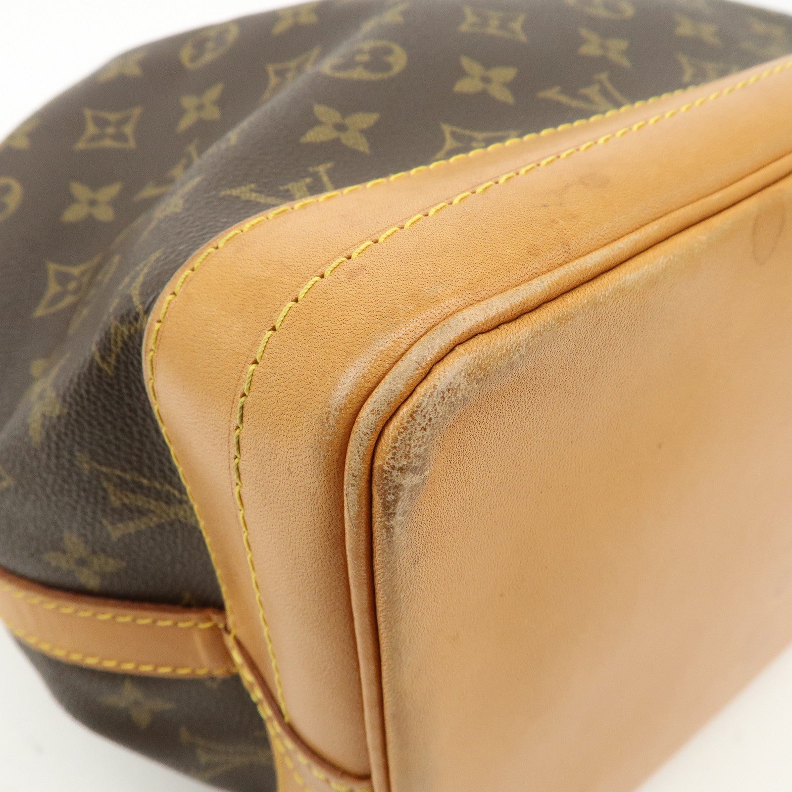 Louis Vuitton Monogram Noe Shoulder Bag Brown M42224