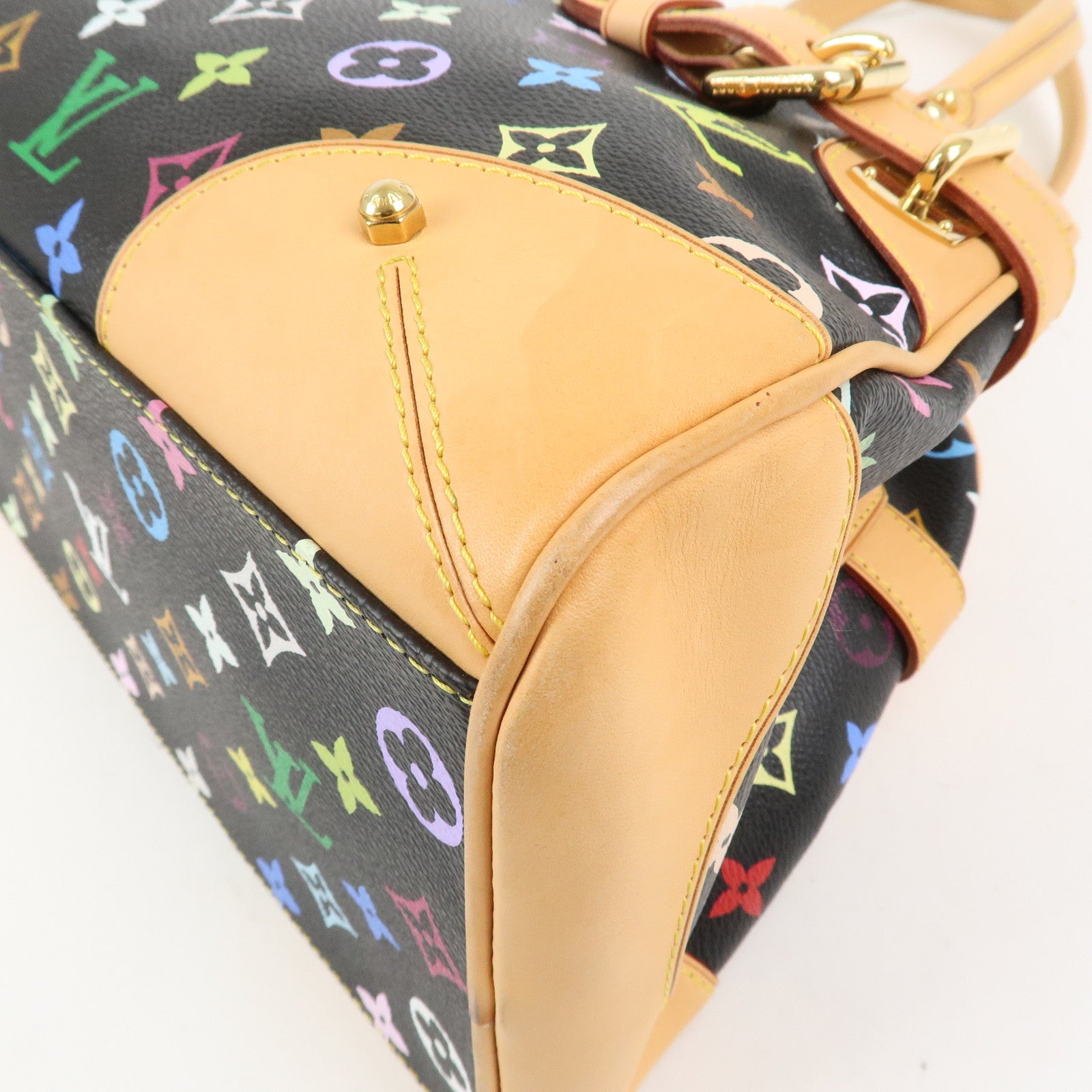 Louis Vuitton Monogram Multicolor Claudia Hand Bag M40194