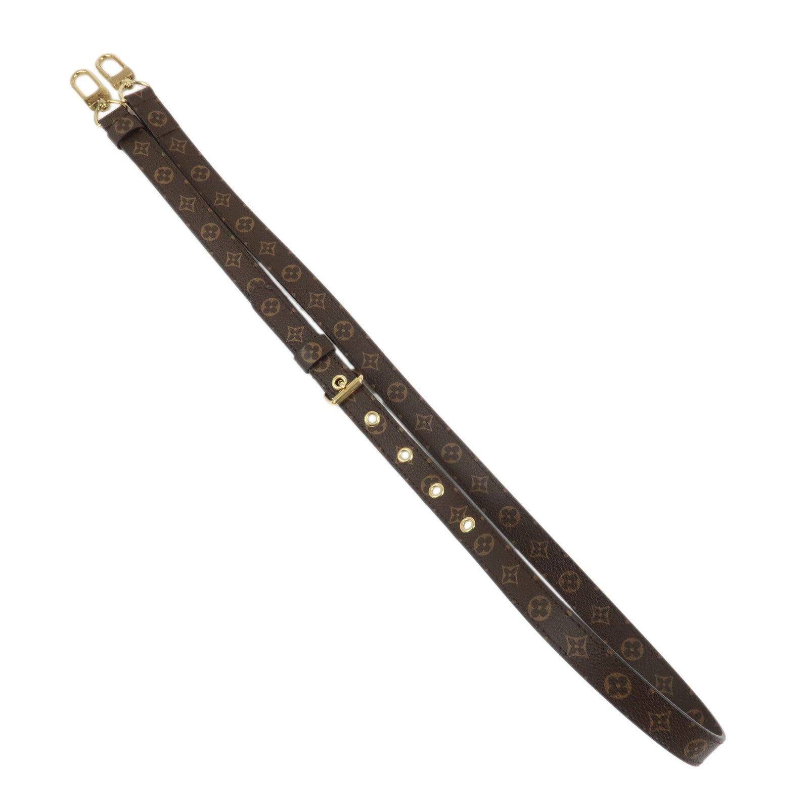 Louis Vuitton Monogram Adjustable Shoulder Strap Brown J60068
