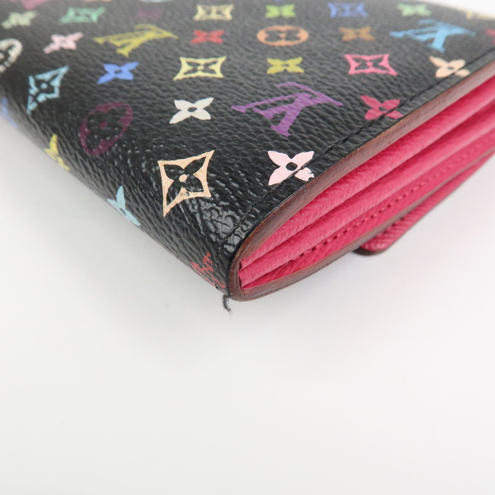 Louis Vuitton Monogram Multicolor Portefeuille Sarah Wallet M93747