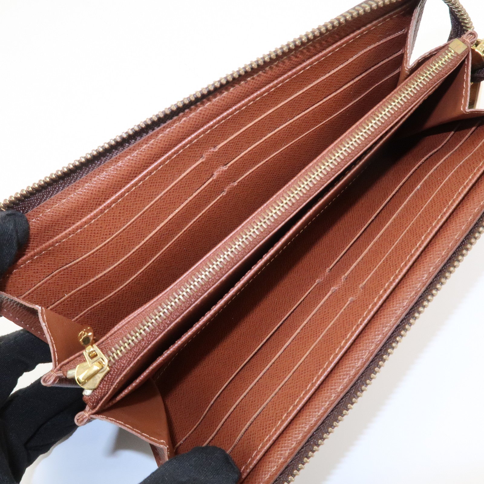 Louis Vuitton Monogram Portefeuille Astrid Long Wallet Brown M61781