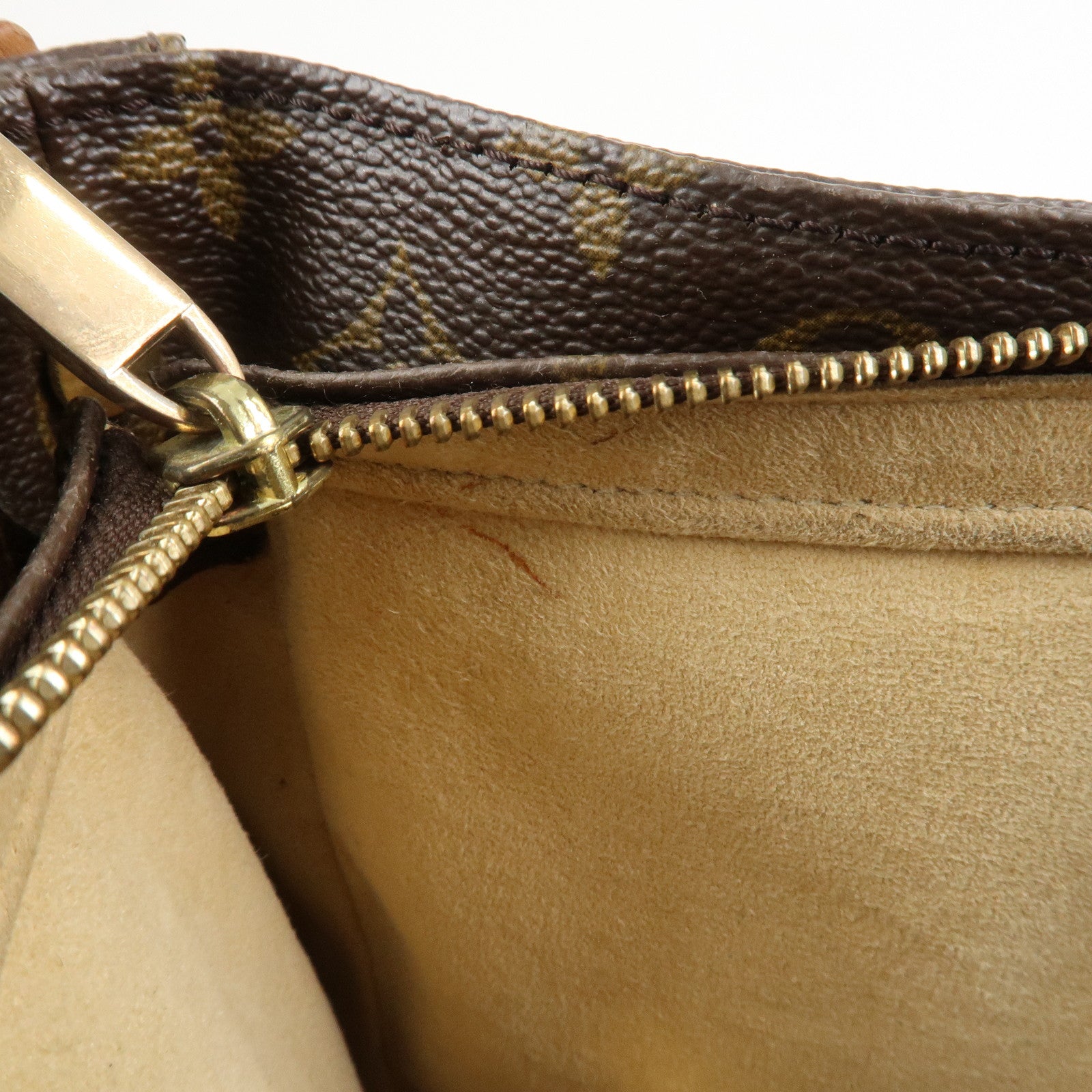 Louis Vuitton Monogram Looping GM Shoulder Bag Brown M51145